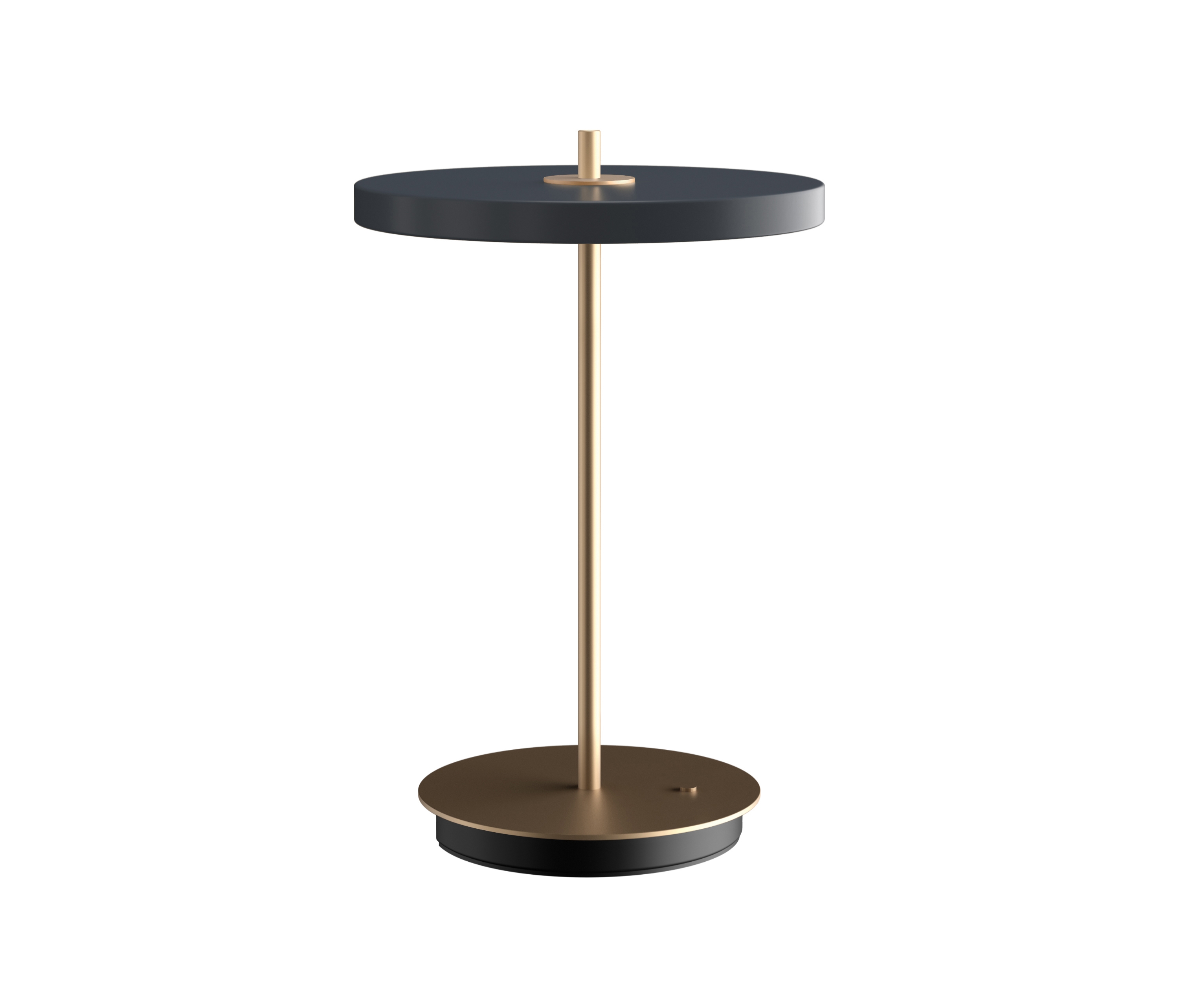 Afficher le produit Asteria Move | medium, portable lamp, anthracite grey, brass du fabricant UMAGE