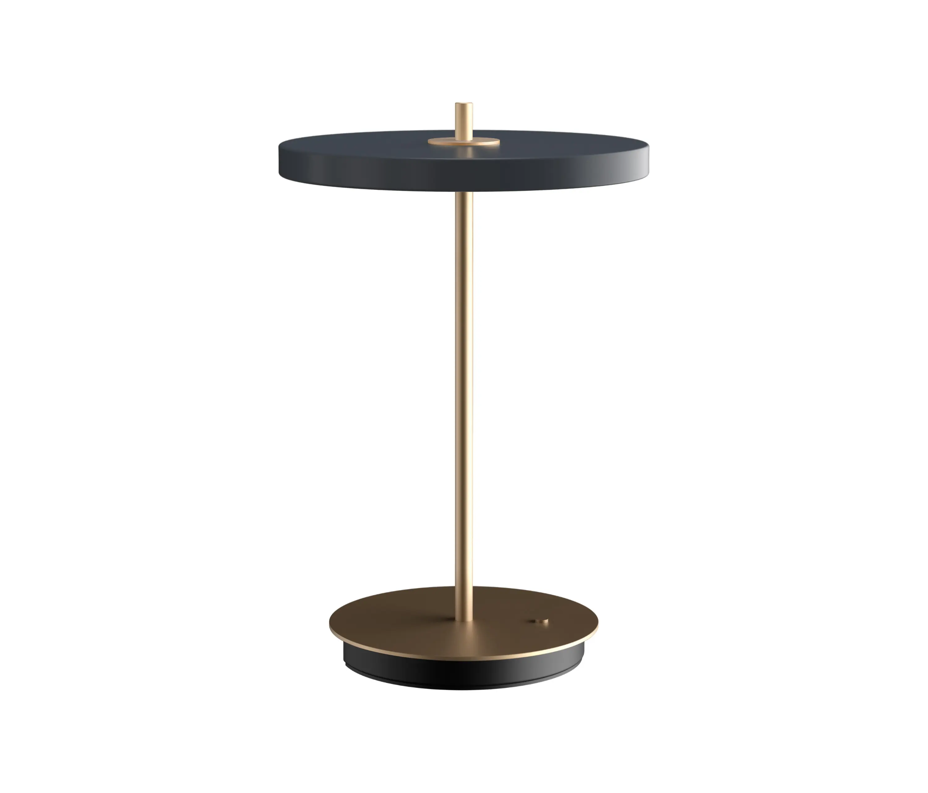 UMAGE - Asteria Move | medium, portable lamp, anthracite grey, brass