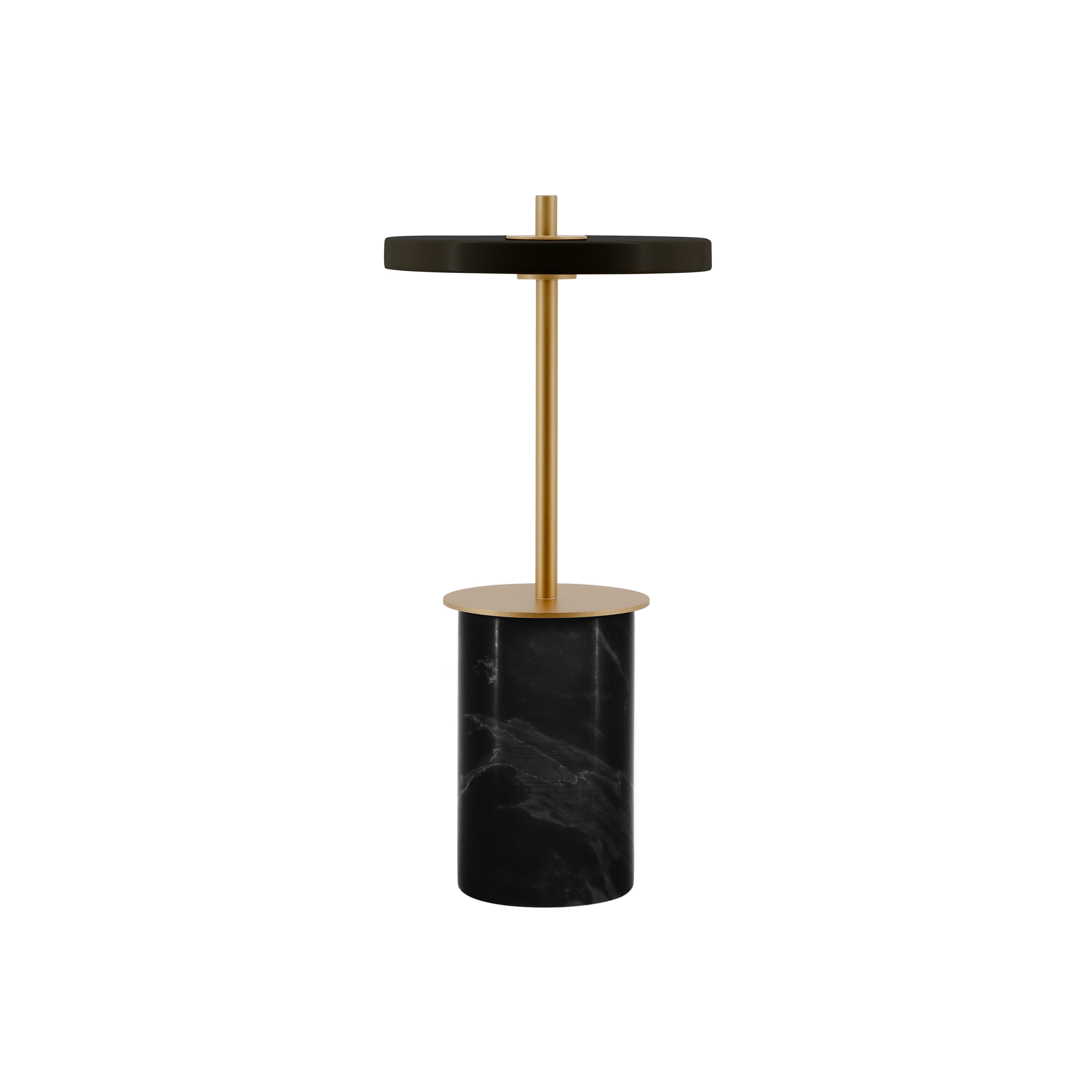 Asteria Move | mini, portable lamp, black marble