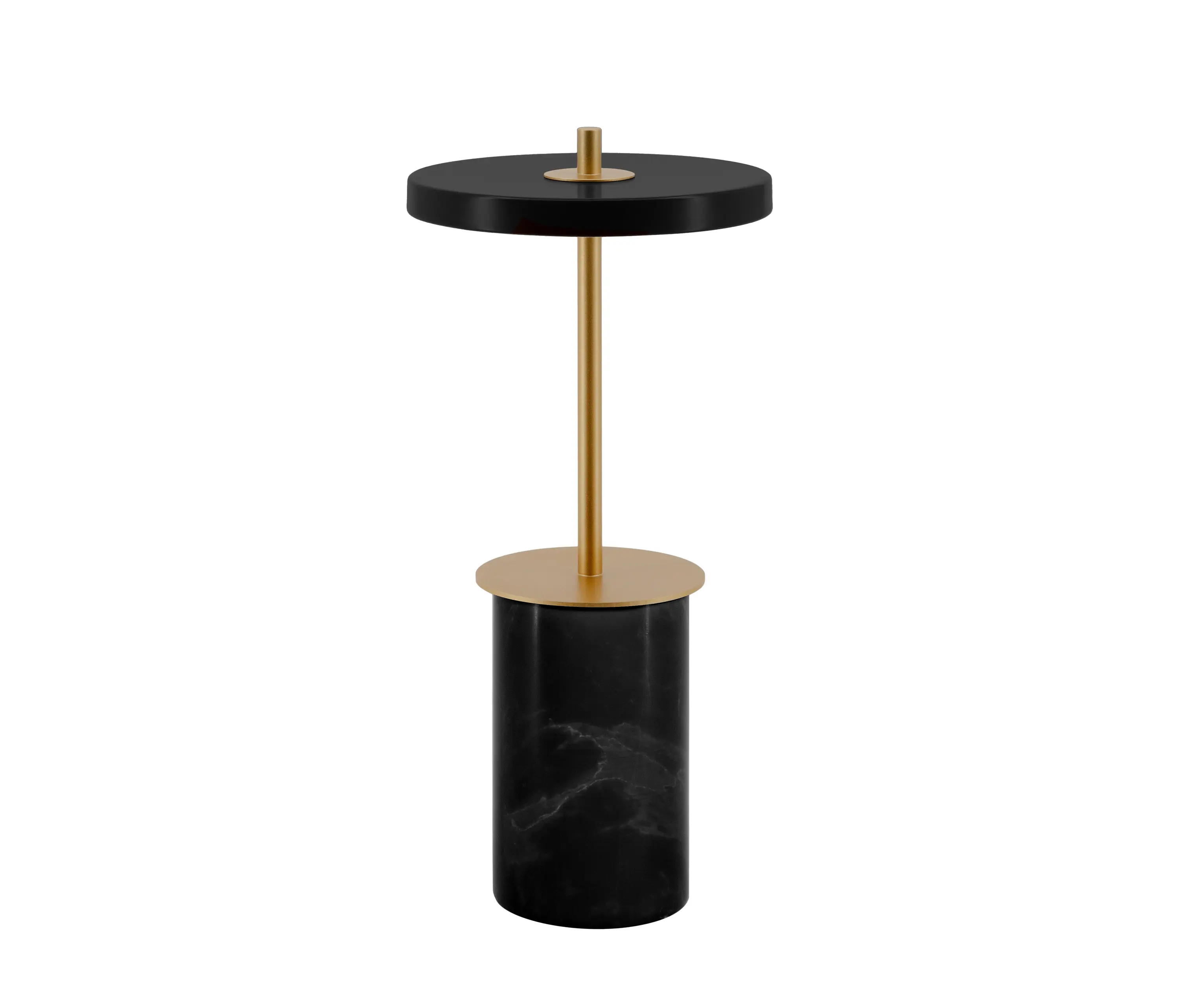 UMAGE - Asteria Move | mini, portable lamp, black marble