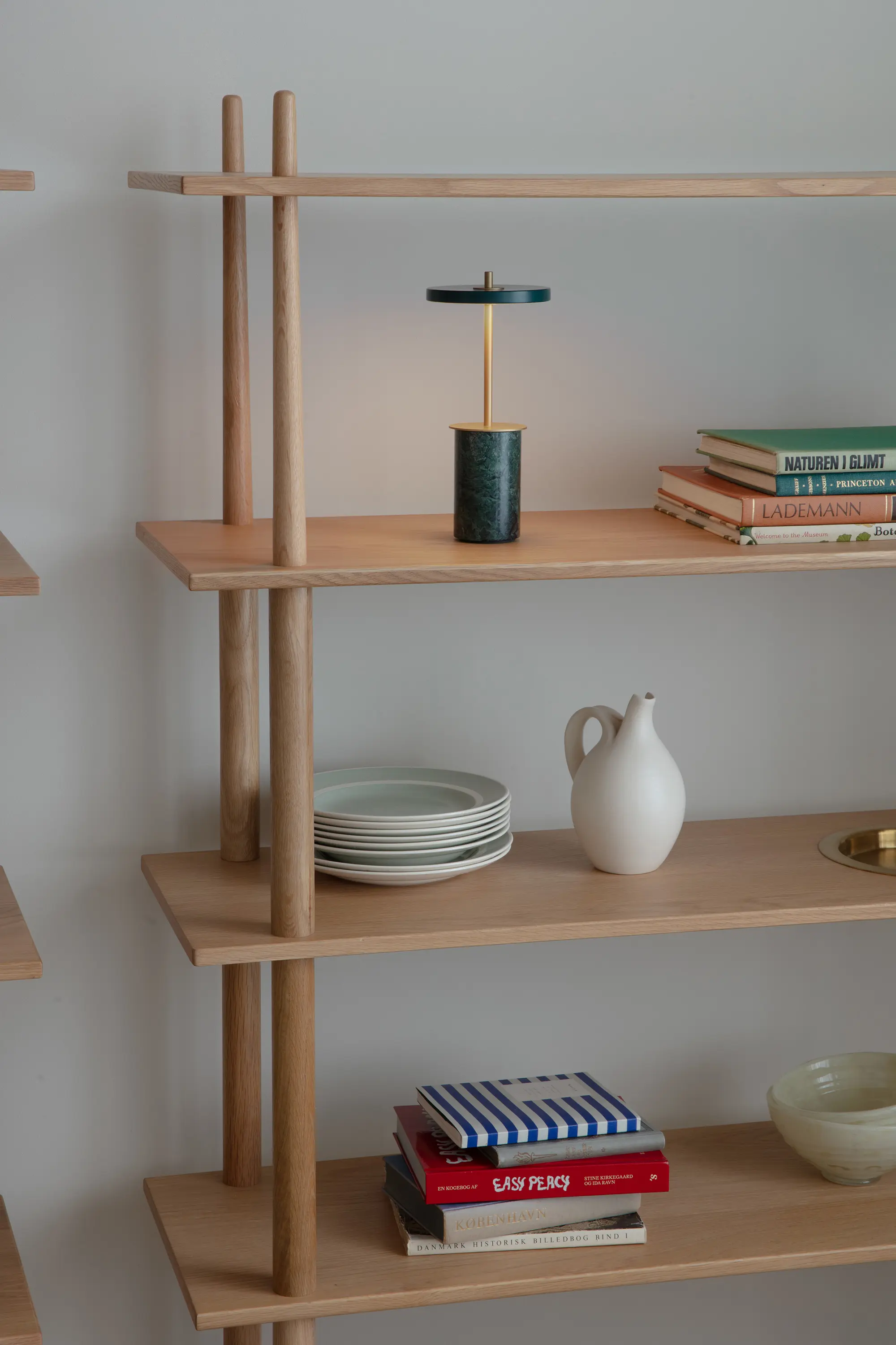 UMAGE - Asteria Move | mini, portable lamp, green marble