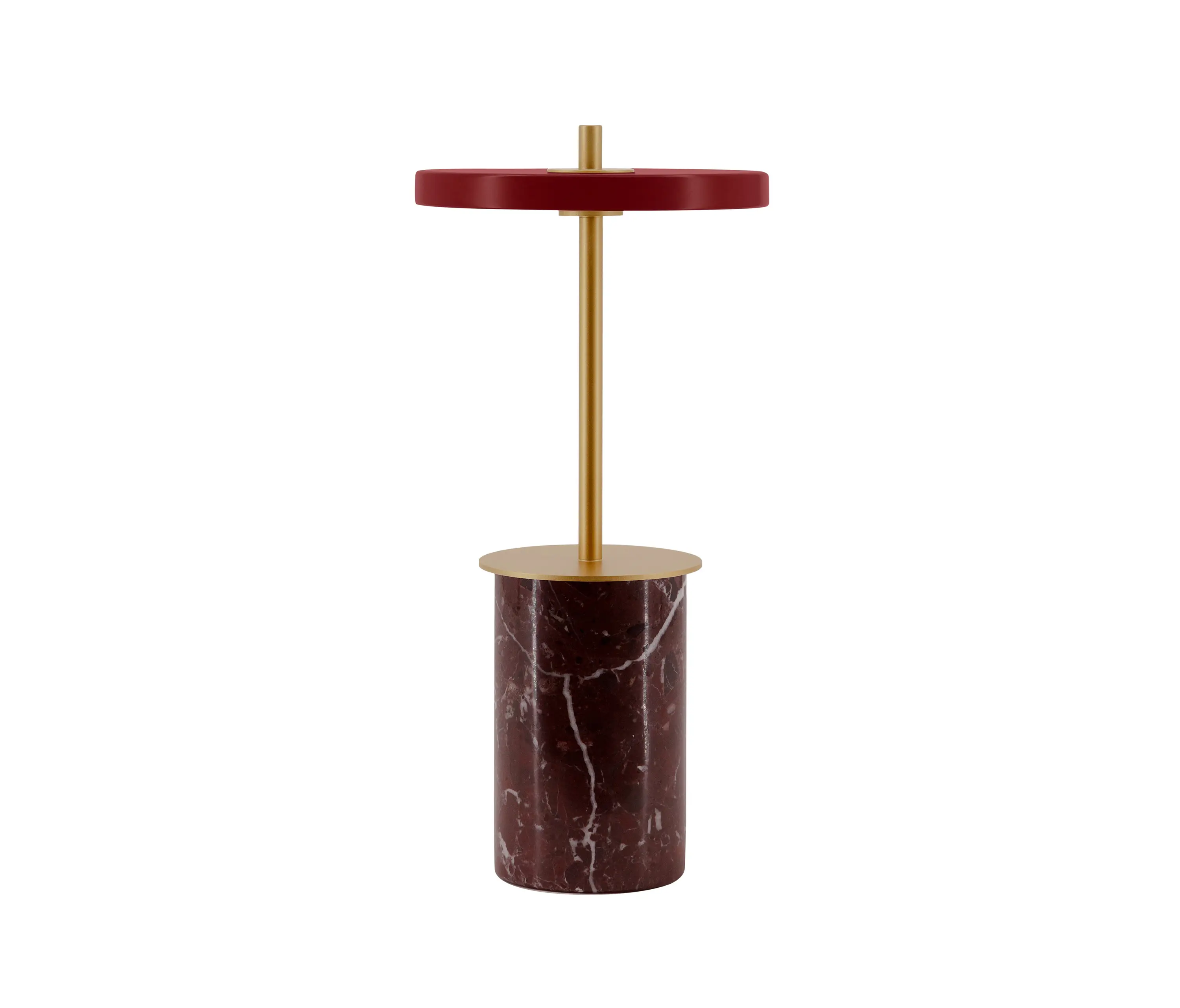 UMAGE - Asteria Move | mini, portable lamp, red marble