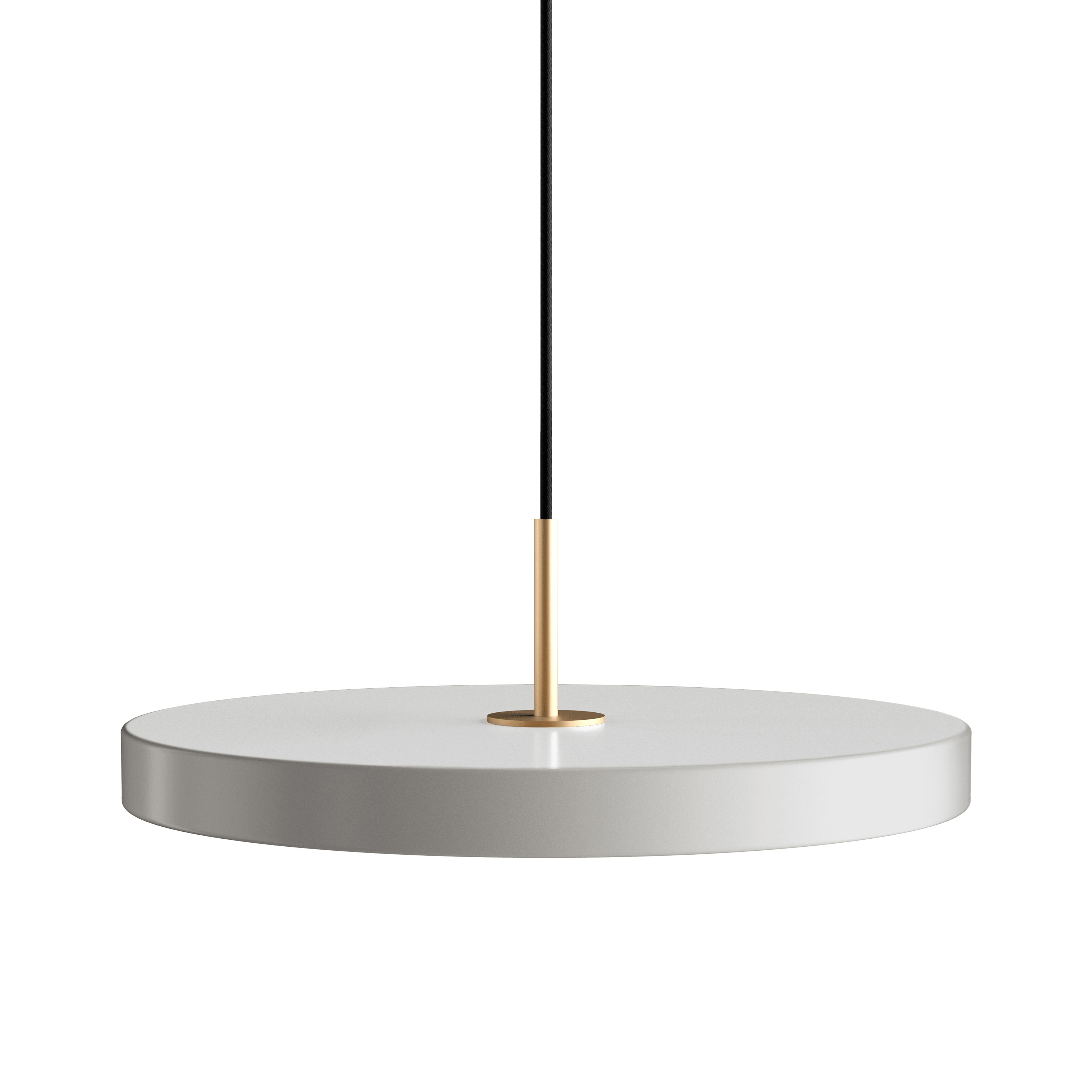 Asteria Plus | pendant lamp, medium, nuance mist, brass