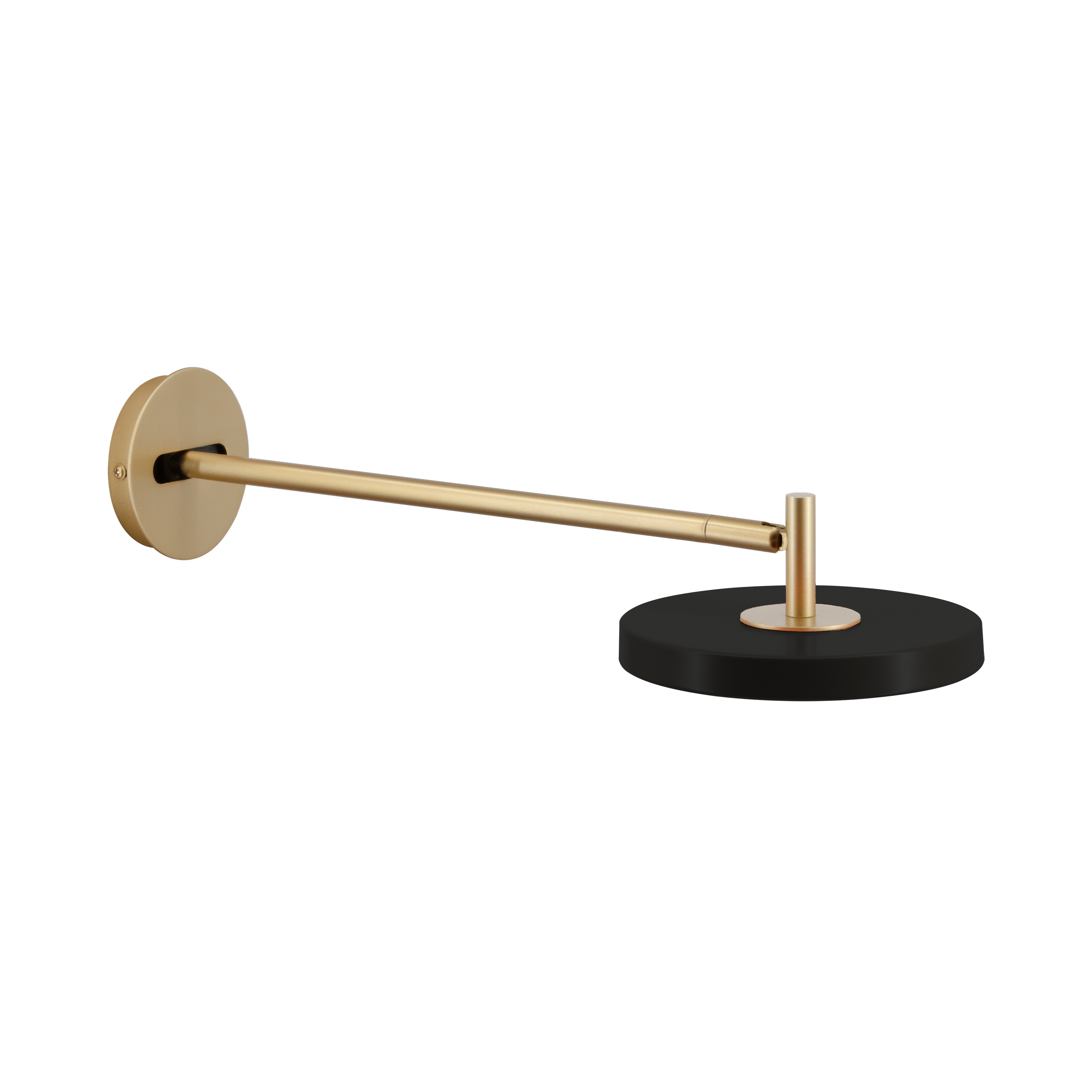 Display product Asteria Wall | wall lamp, long, black, brass from manufacturer UMAGE