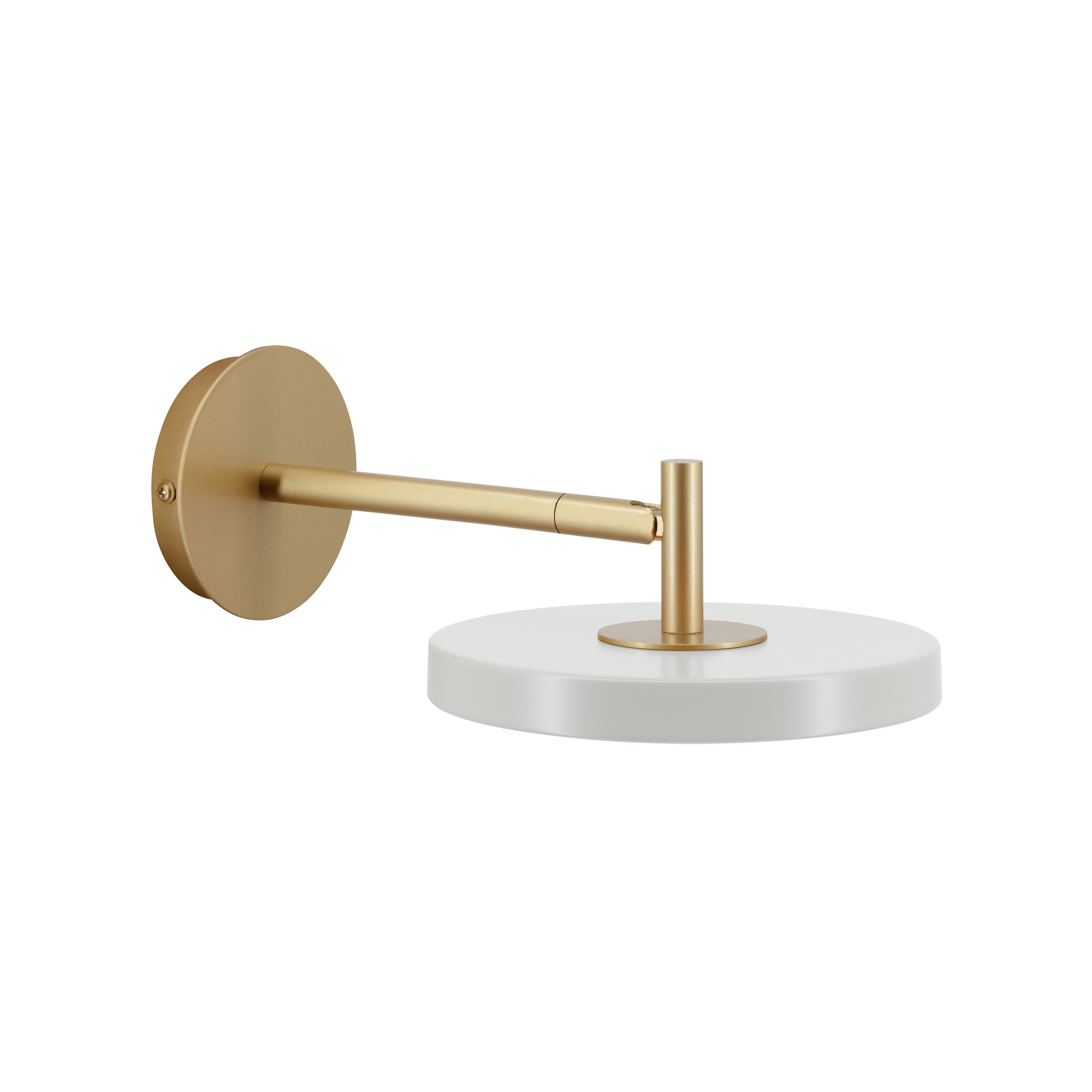 Asteria Wall | wall lamp, short, nuance mist, brass