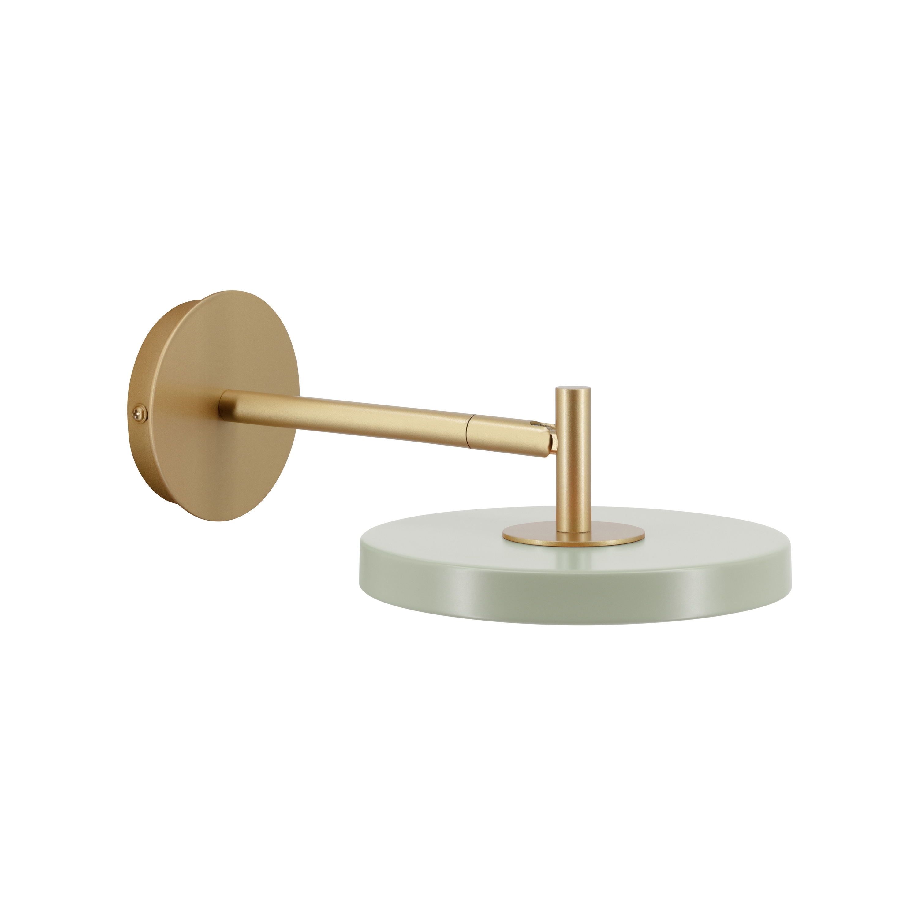 Produkt Asteria Wall | wall lamp, short, nuance olive, brass des Herstellers UMAGE anzeigen