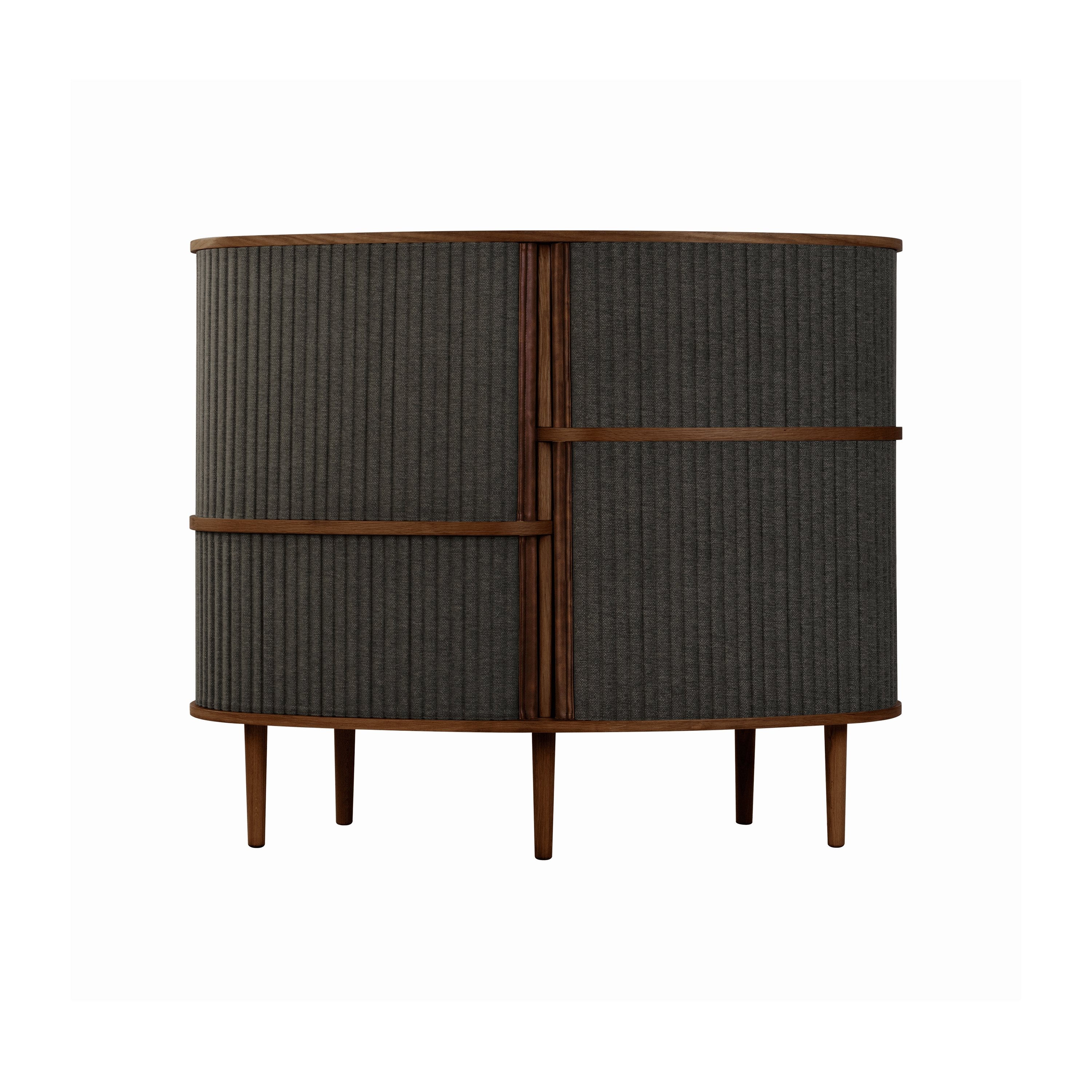 Audacious | highboard, dark oak, shadow