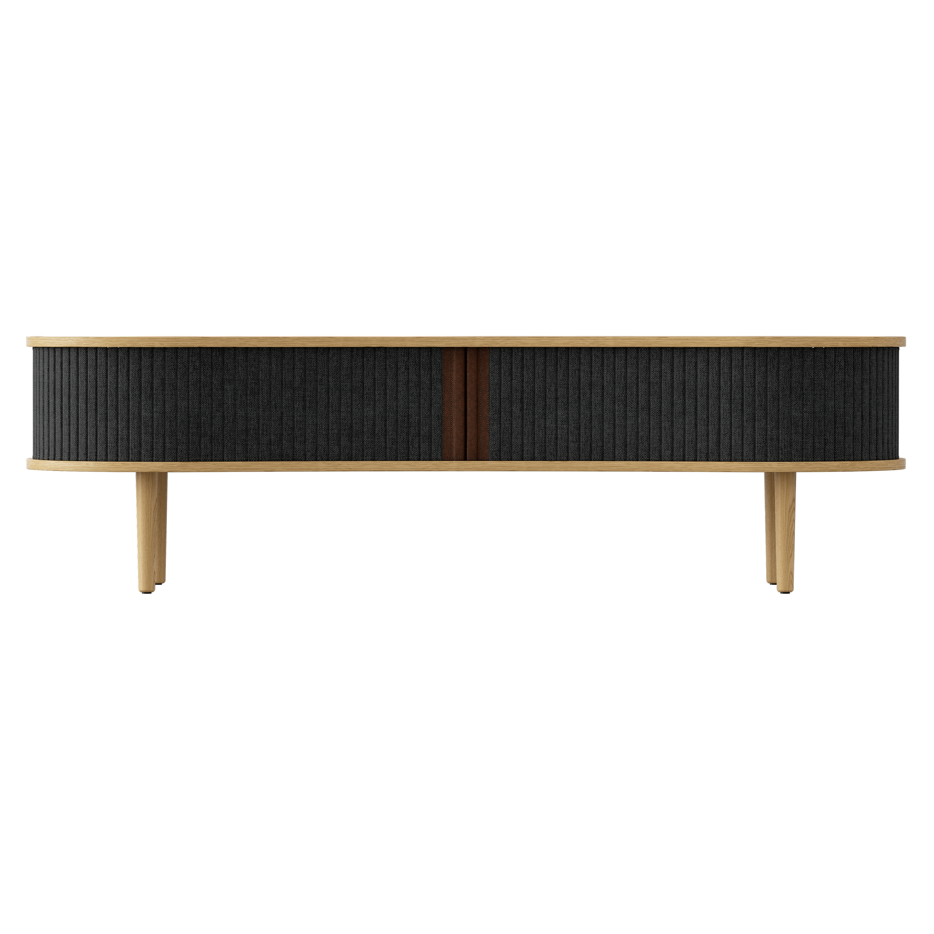 Mostra il prodotto Audacious | TV bench, oak, shadow del produttore UMAGE