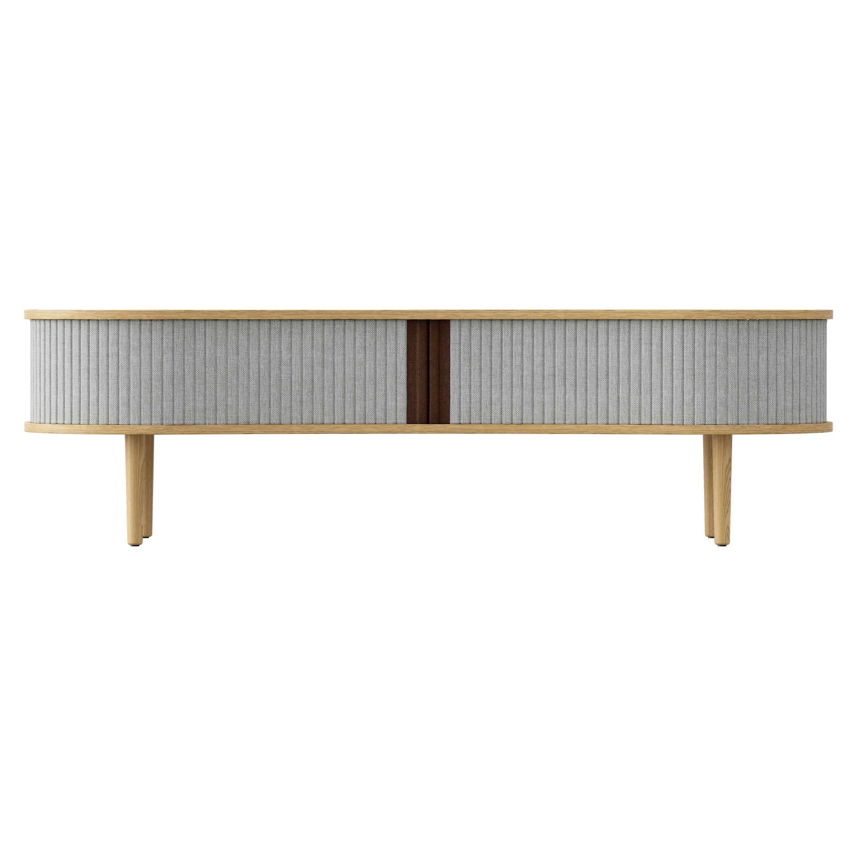 Audacious | TV bench, oak, sterling