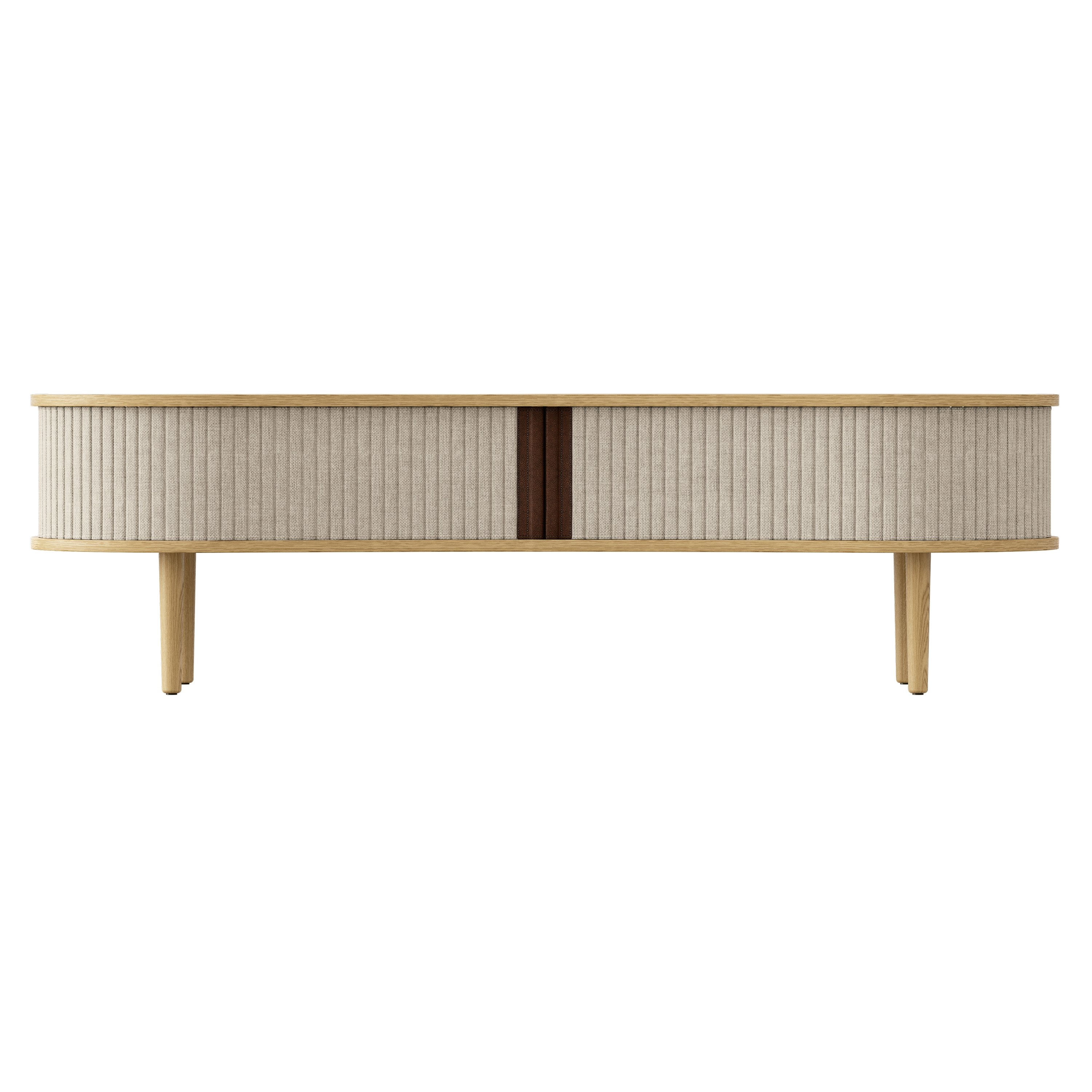 Audacious | TV bench, oak, white sands