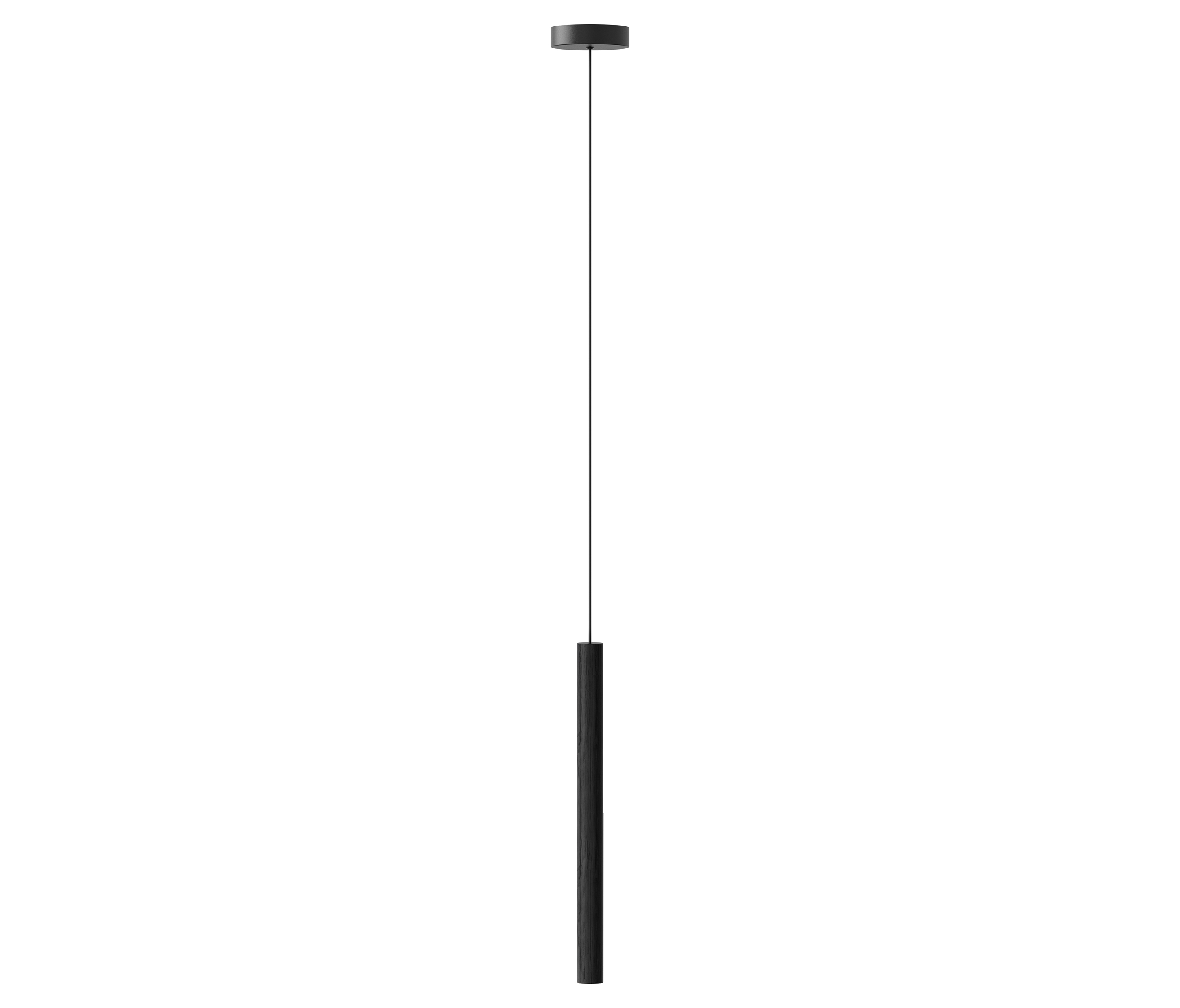 Vertoon produk Chimes Tall | pendant lamp, black oak van vervaardiger UMAGE