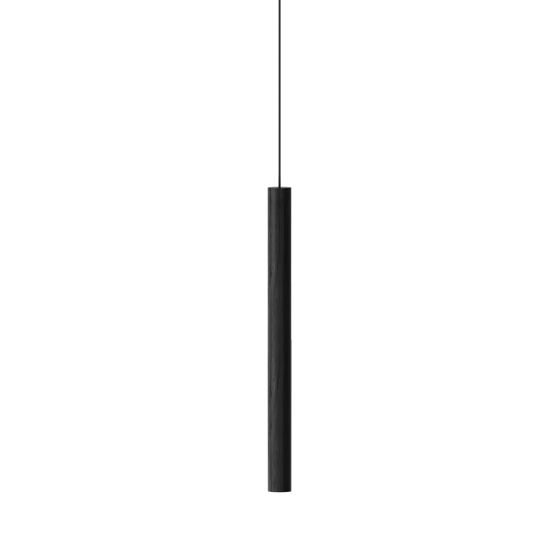 Chimes Tall | pendant lamp, black oak