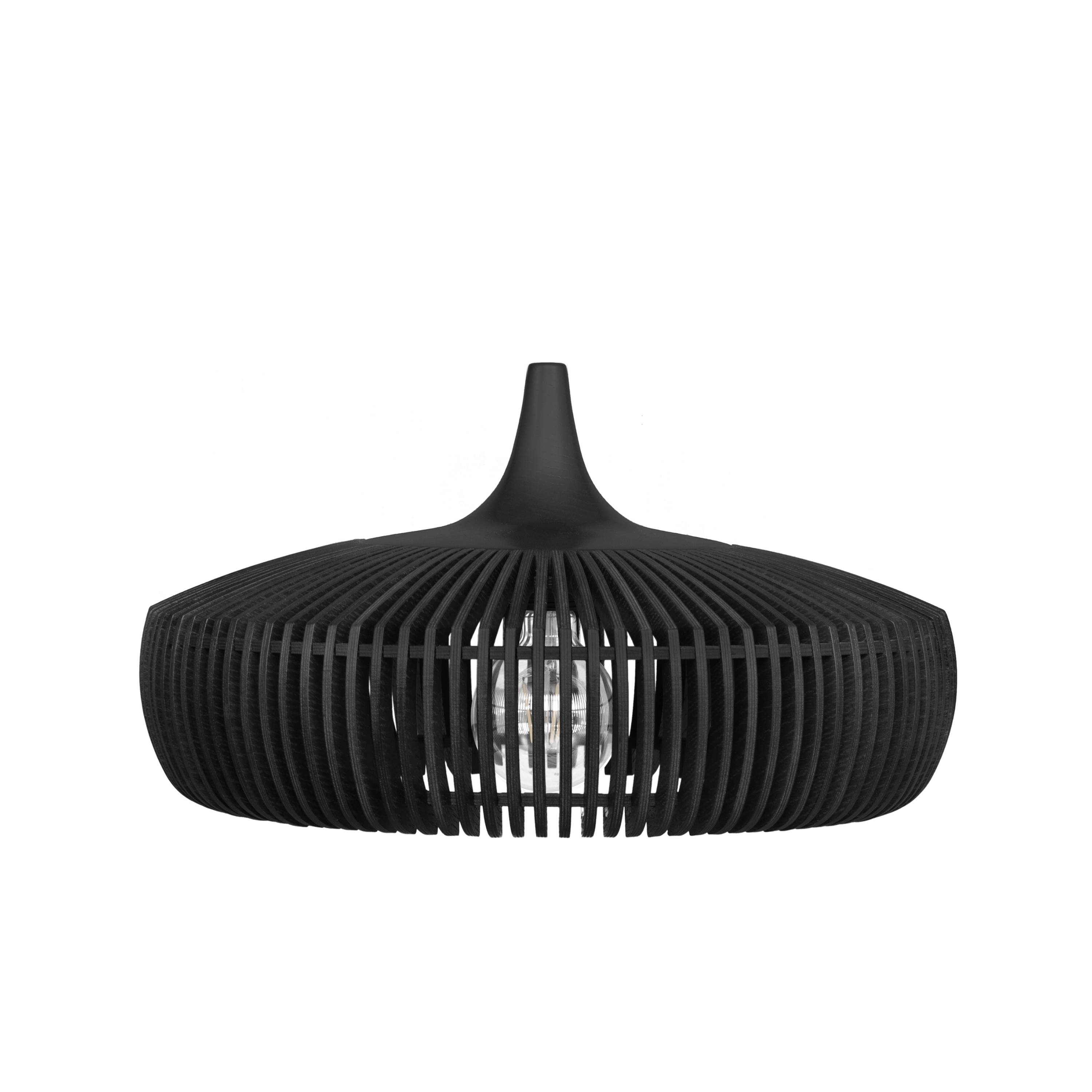 Clava Dine Wood | lampshade, black