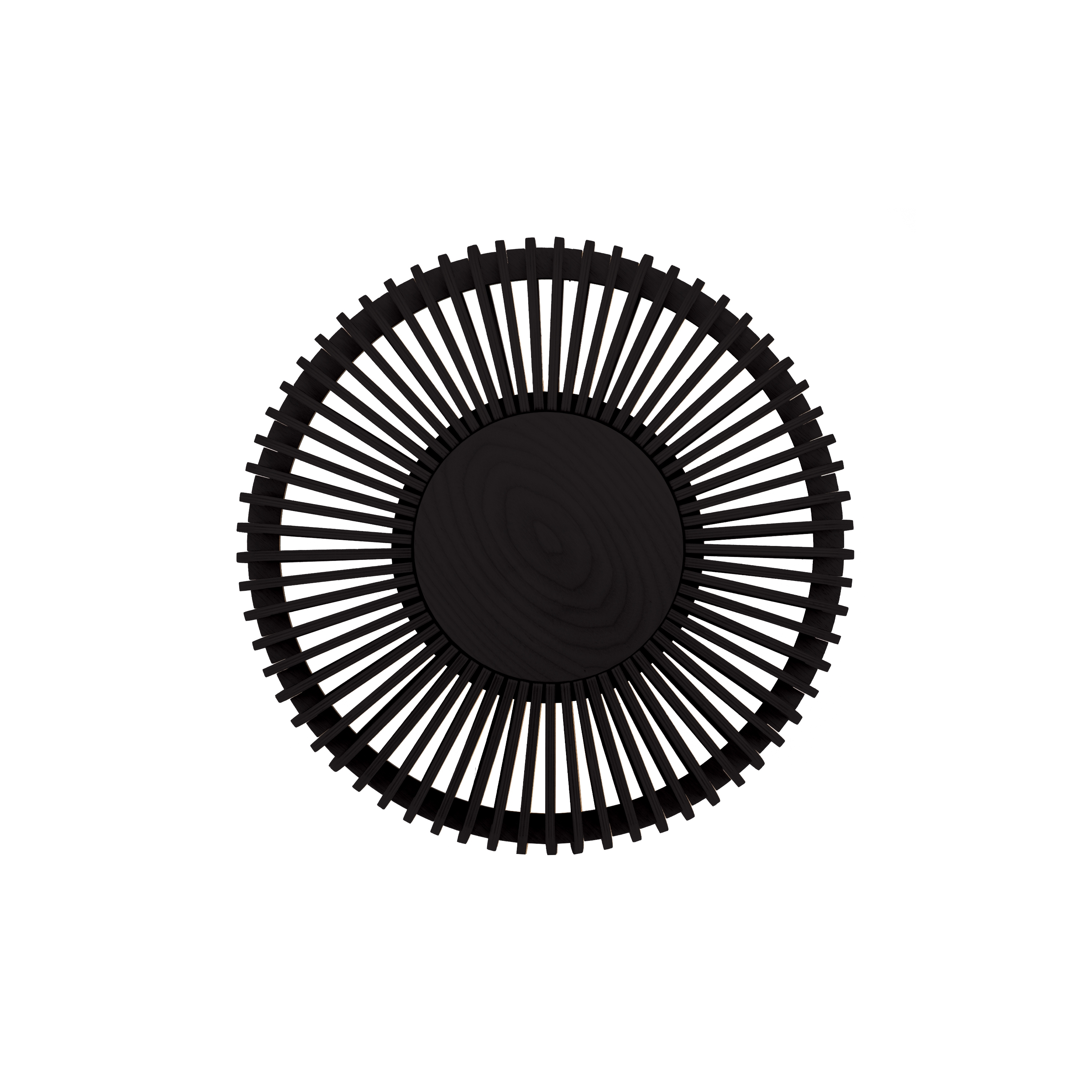 Display product Clava Up Wood | wall lamp, medium, black oak from manufacturer UMAGE