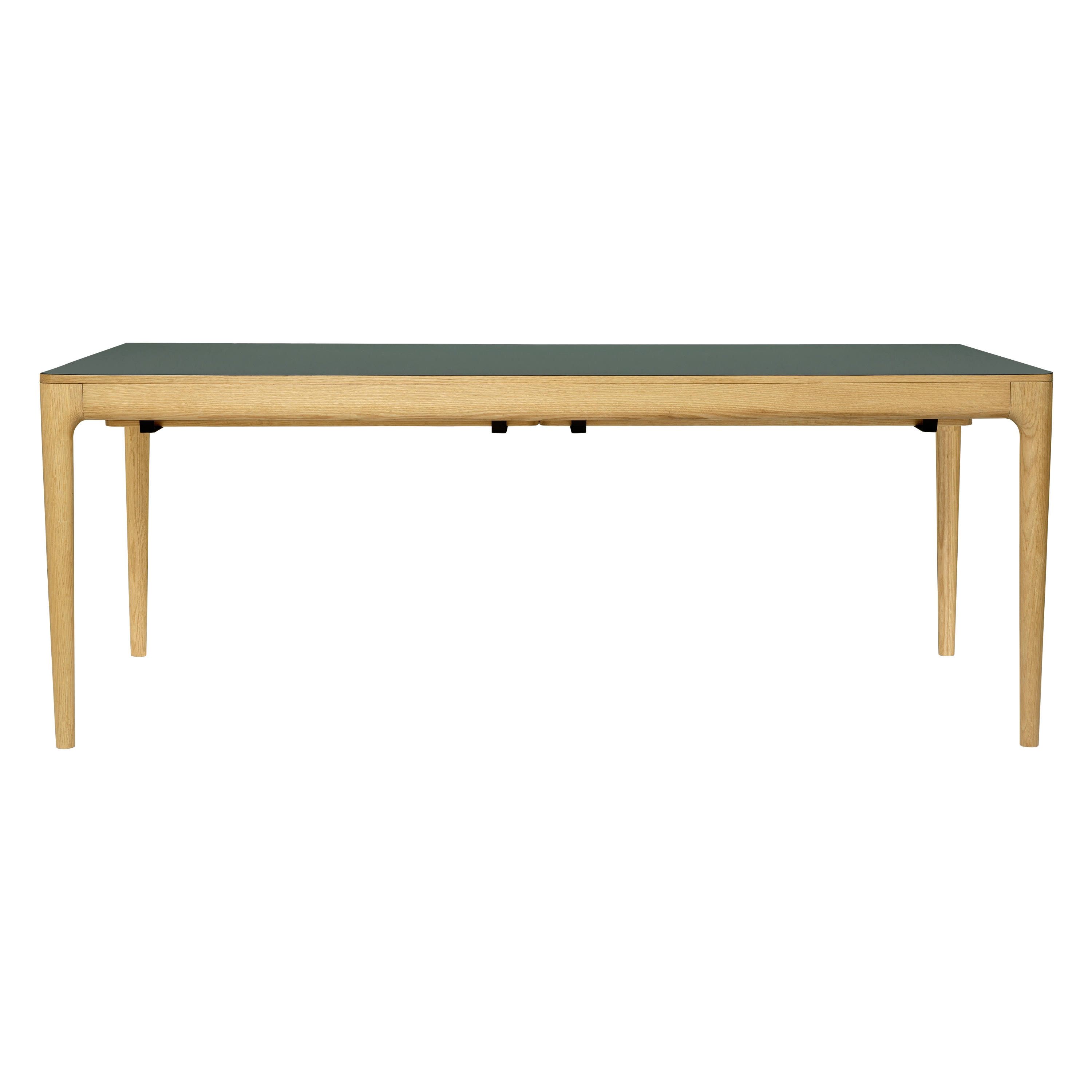 Afficher le produit Heart'n'Soul | dining table 200, oak, moss green du fabricant UMAGE