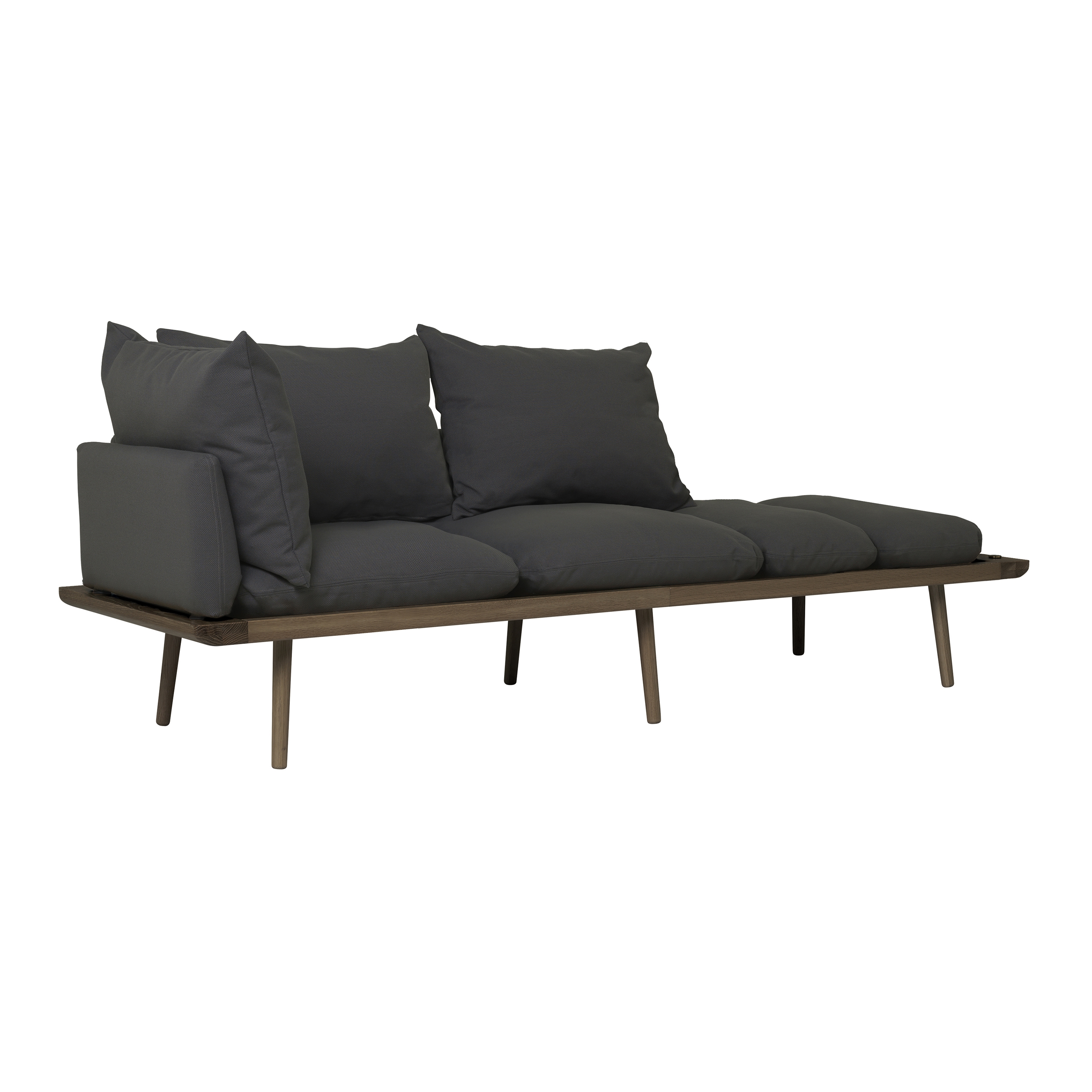 Display product Lounge Around | 3-seater sofa, dark oak, shadow from manufacturer UMAGE
