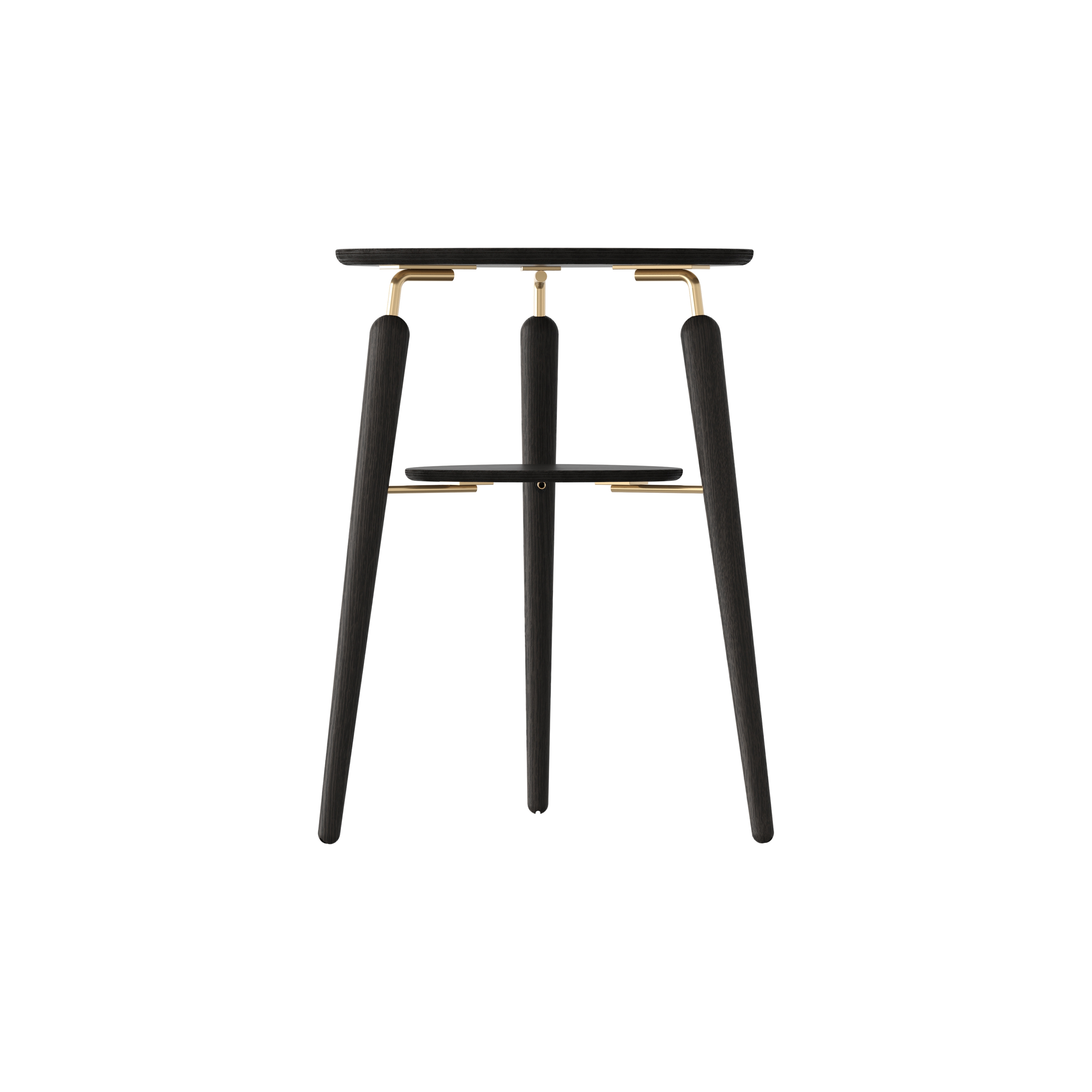 Mostra il prodotto My Spot | table black oak, brass del produttore UMAGE