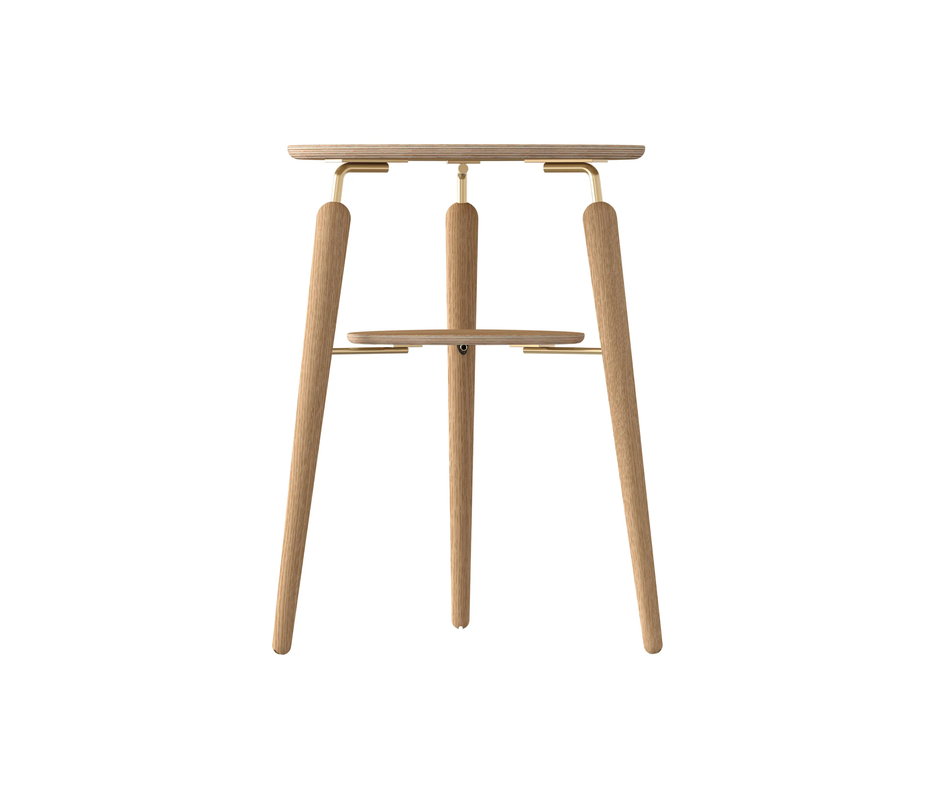 UMAGE - My Spot | table oak, brass