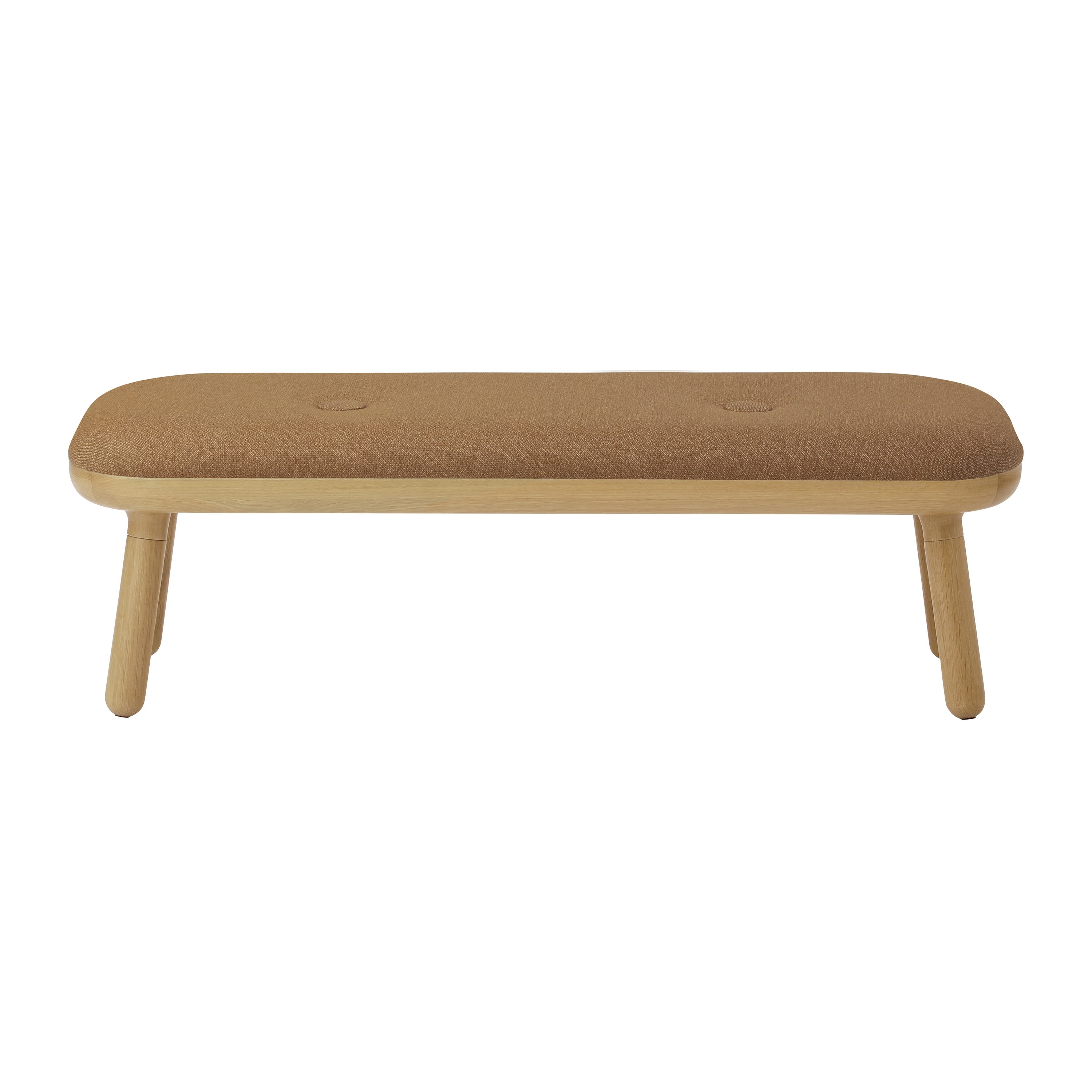 Paff | bench, low, oak, sugar brown