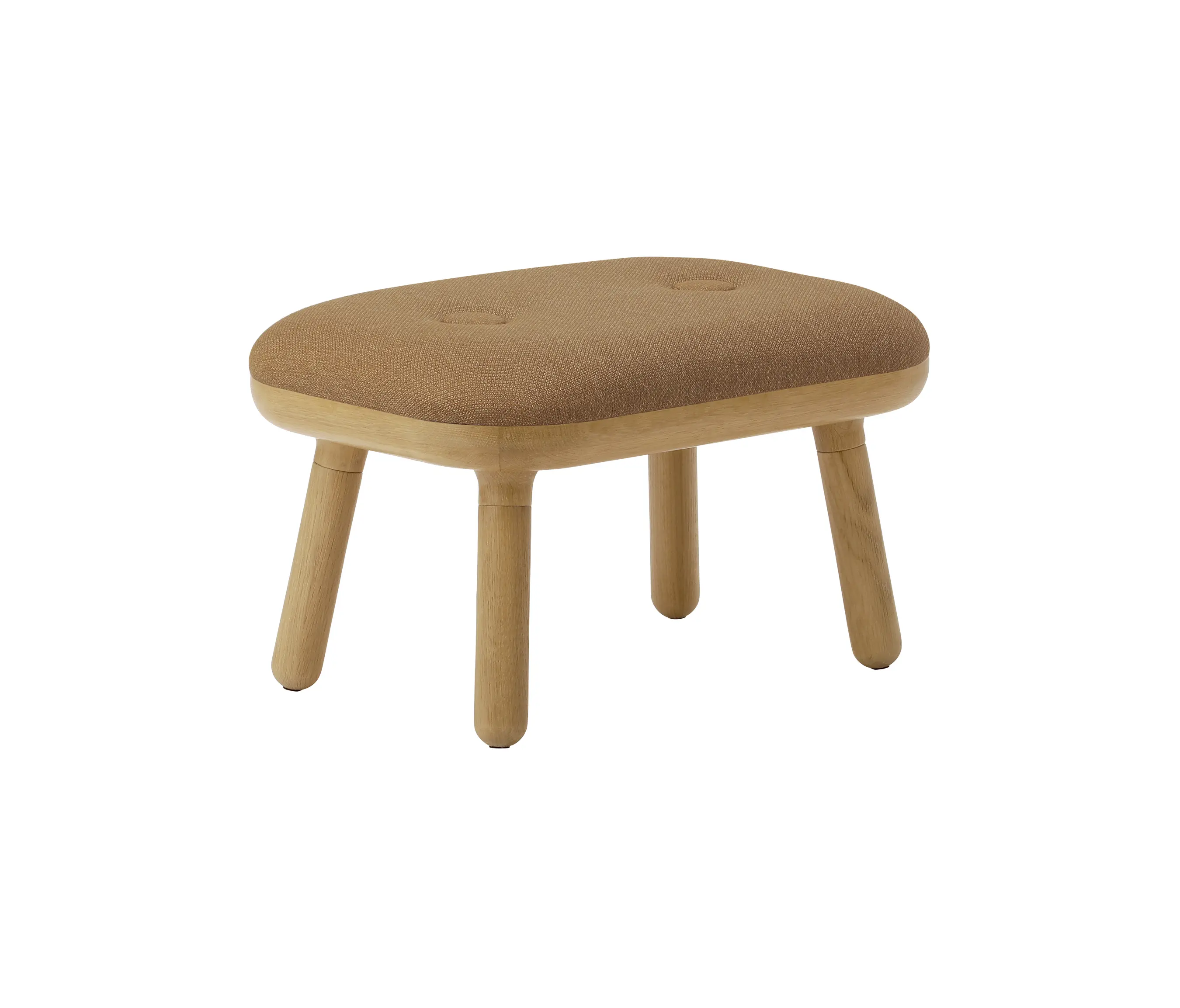 UMAGE - Paff | stool, low, oak, sugar brown