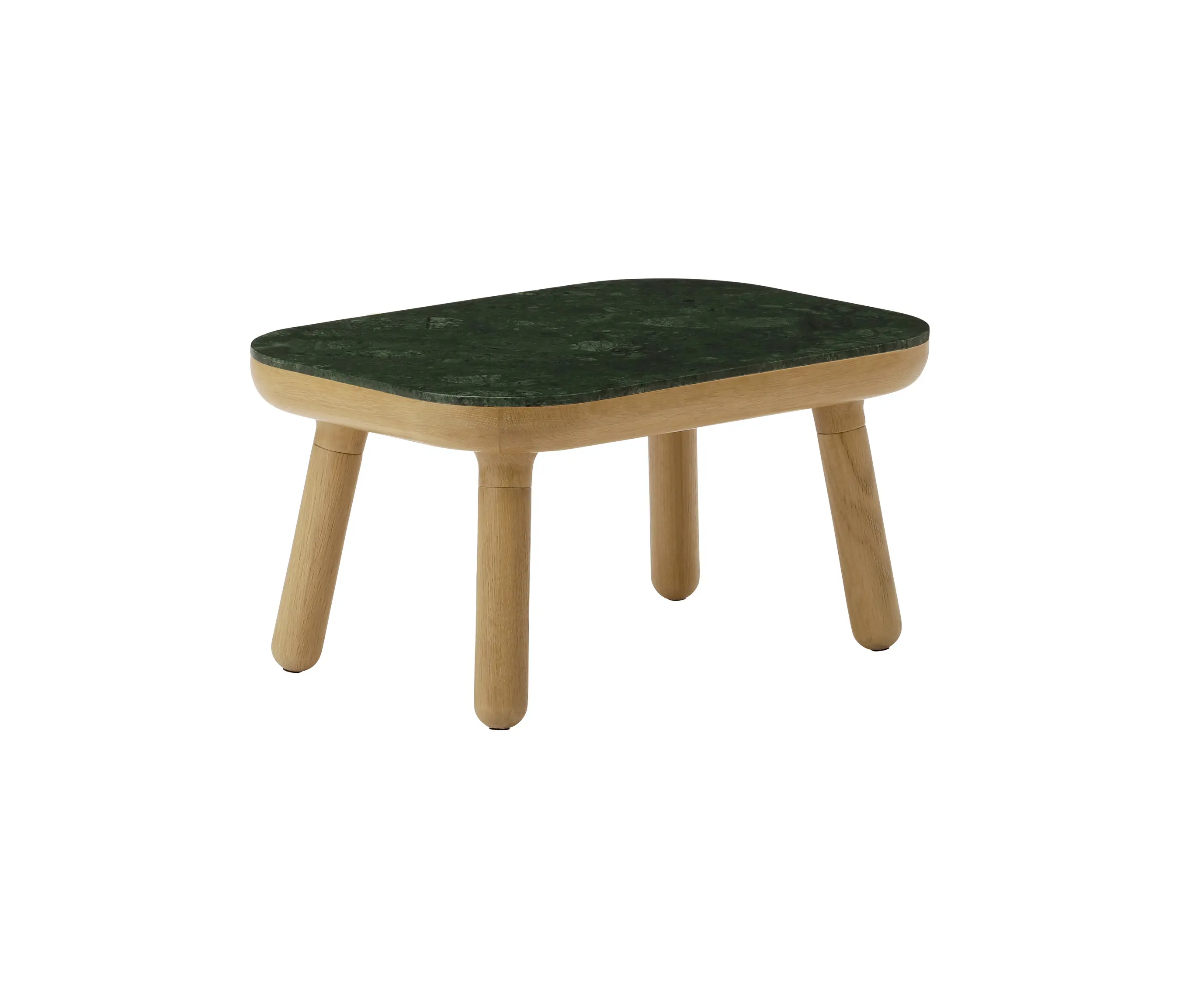 UMAGE - Paff | table, low, oak, green marble