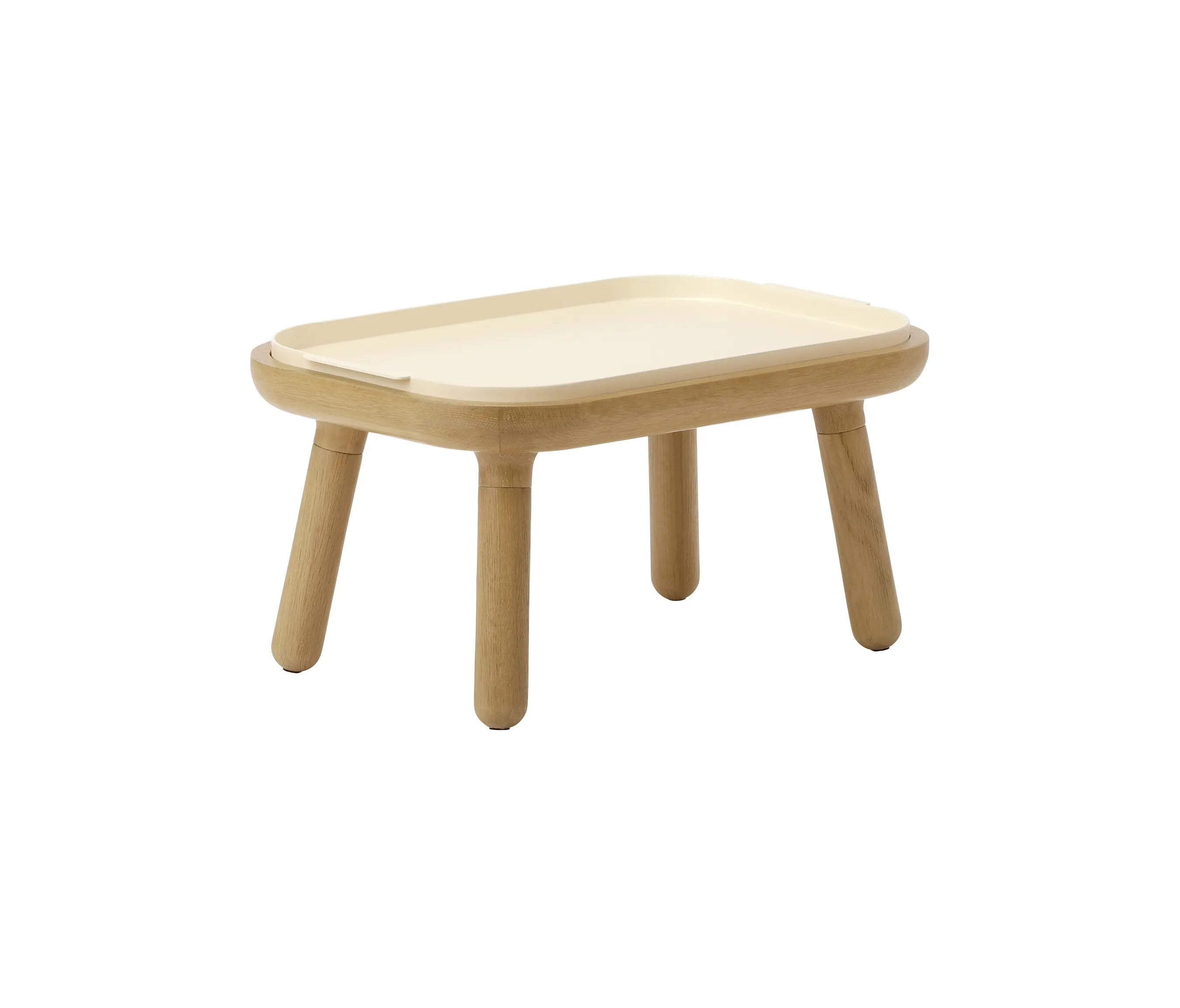 UMAGE - Paff | table, low, oak, pearl white