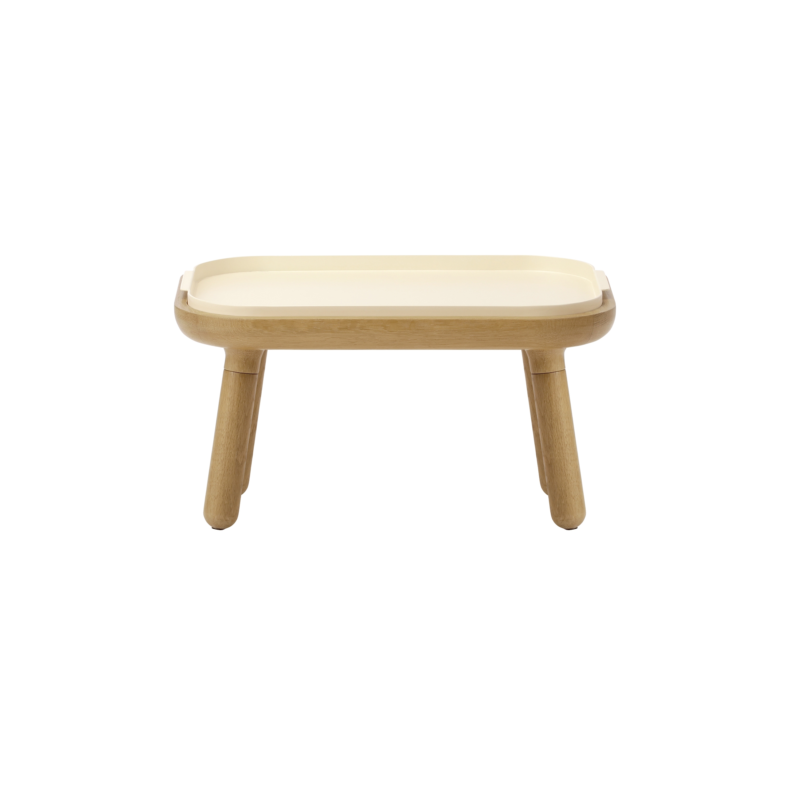 Display product Paff | table, low, oak, pearl white from manufacturer UMAGE