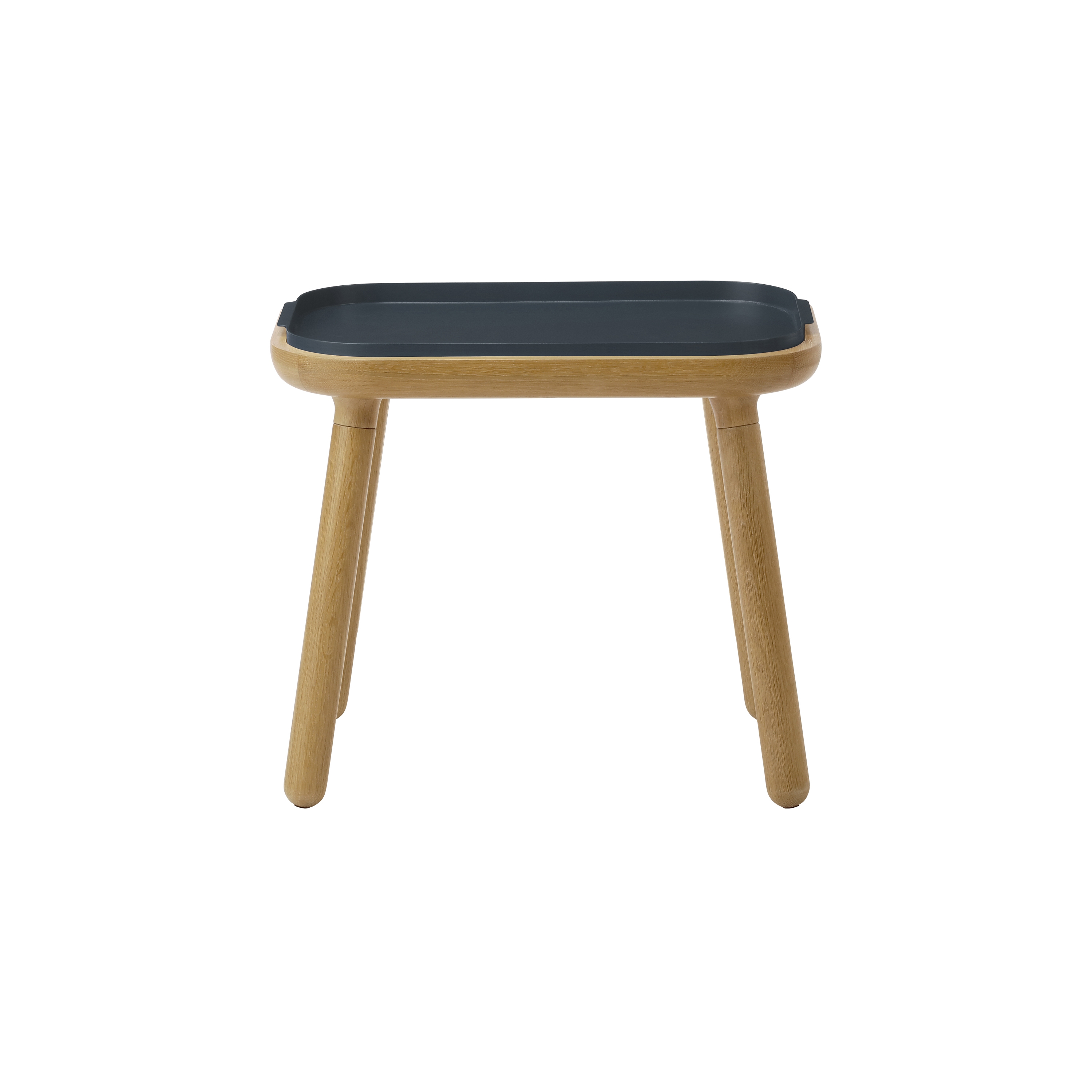 Afficher le produit Paff | table, tall, oak, anthracite grey du fabricant UMAGE