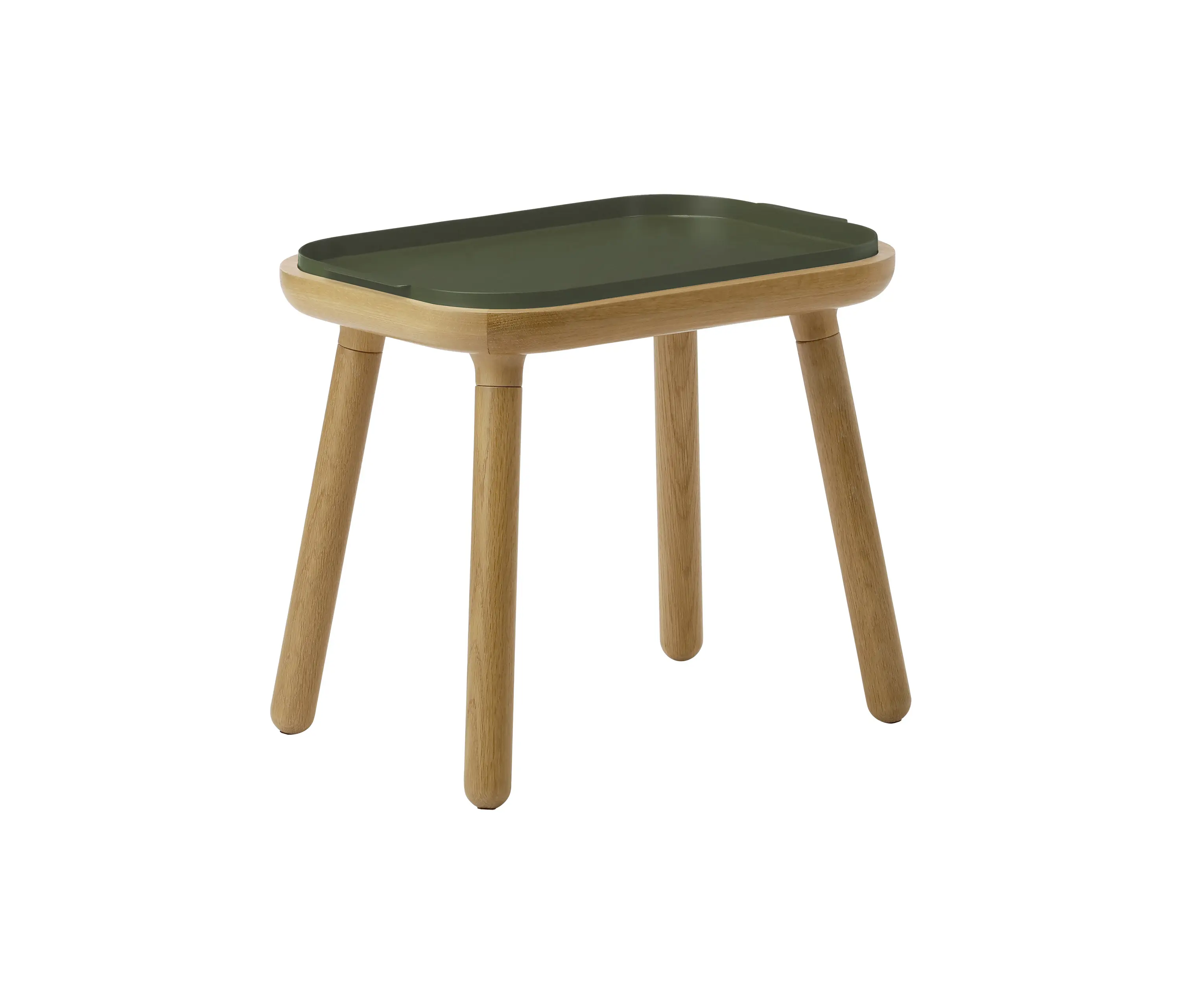 UMAGE - Paff | table, tall, oak, olive green