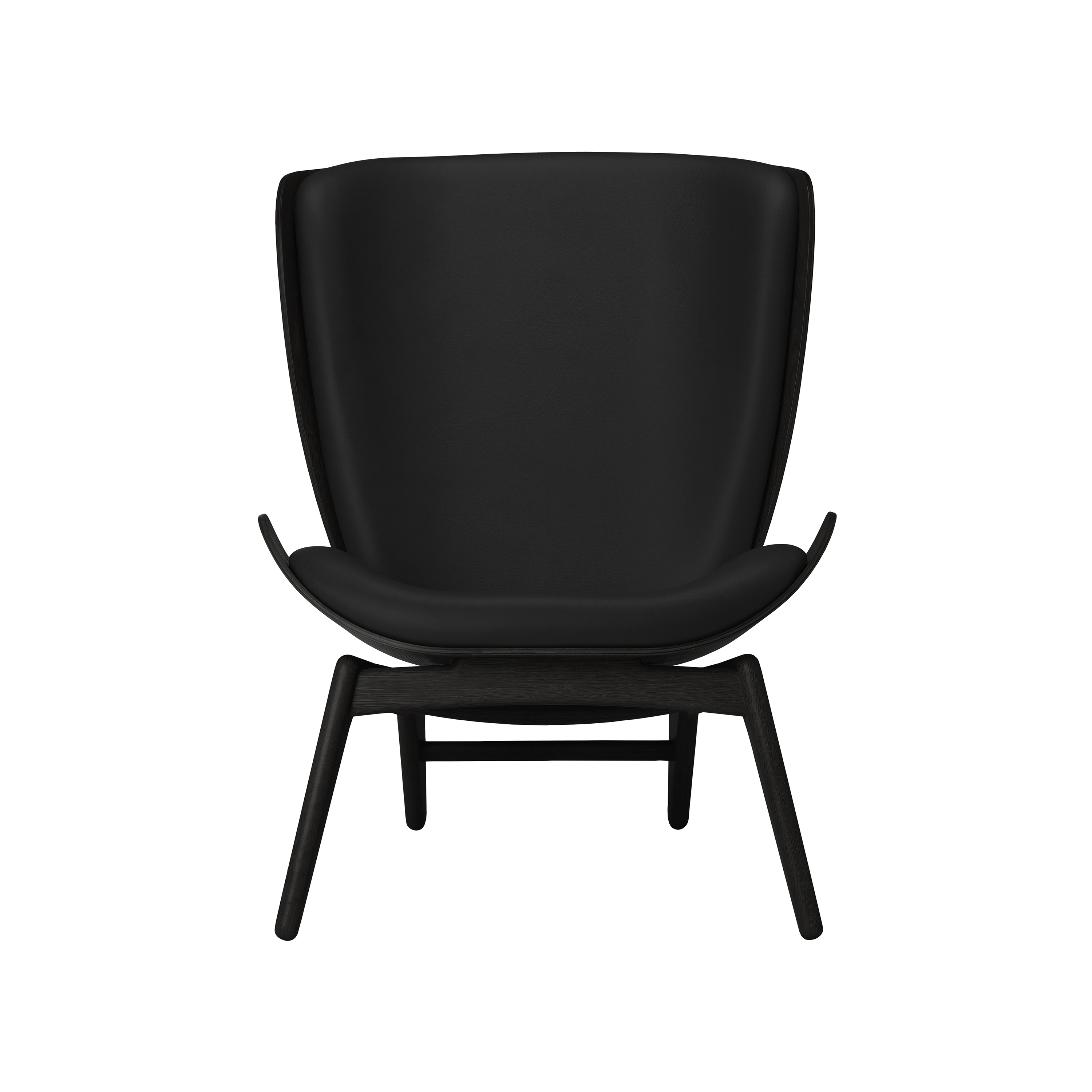 Produkt The Reader | wing chair, black oak hope leather, black des Herstellers UMAGE anzeigen