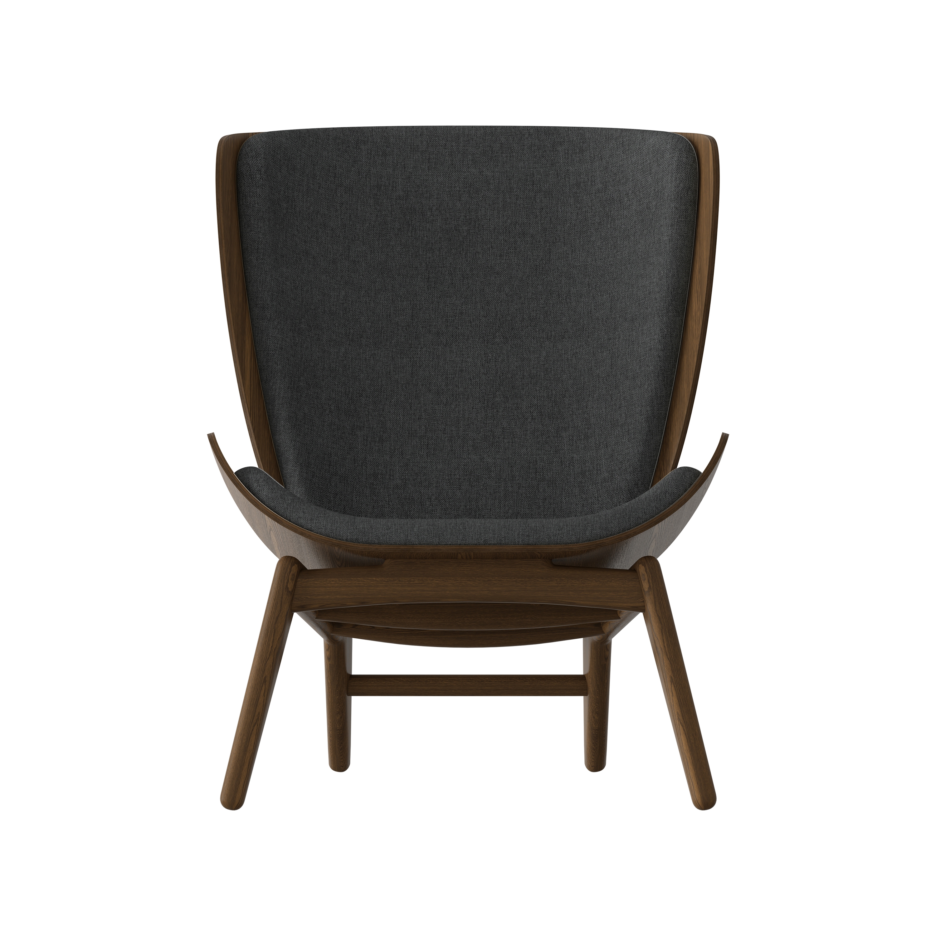 The Reader | wing chair, dark oak, shadow