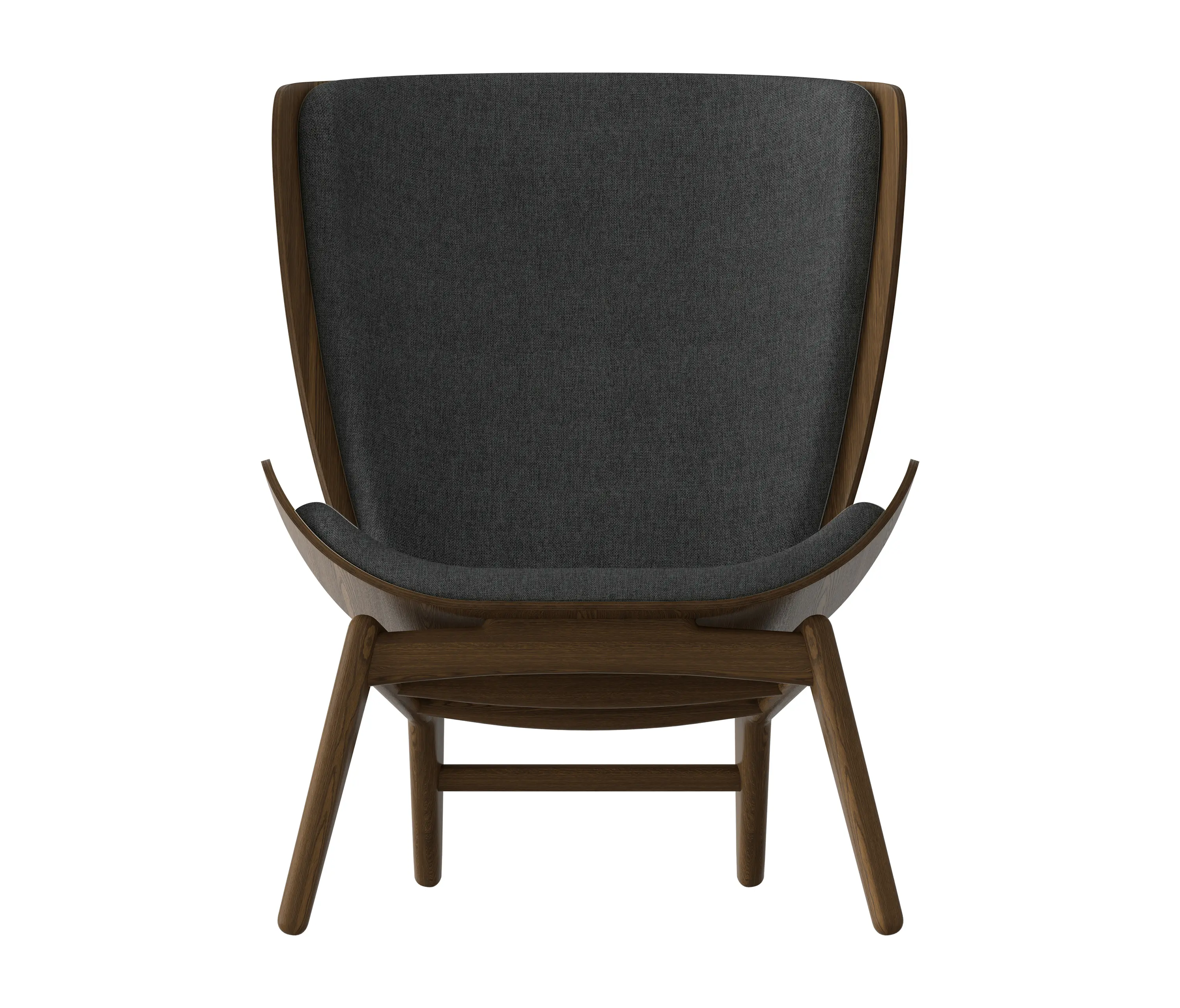 UMAGE - The Reader | wing chair, dark oak, shadow