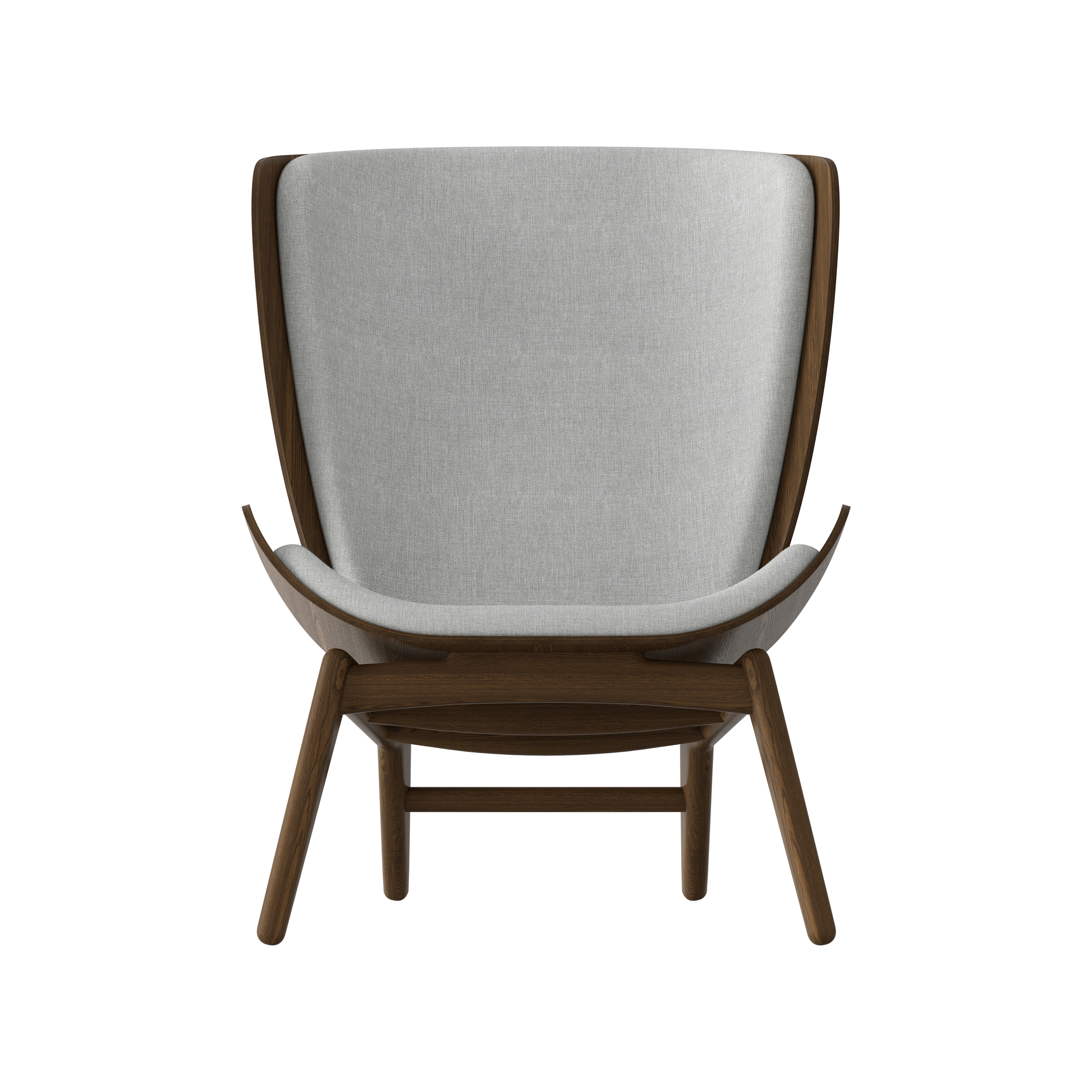 The Reader | wing chair, dark oak, sterling