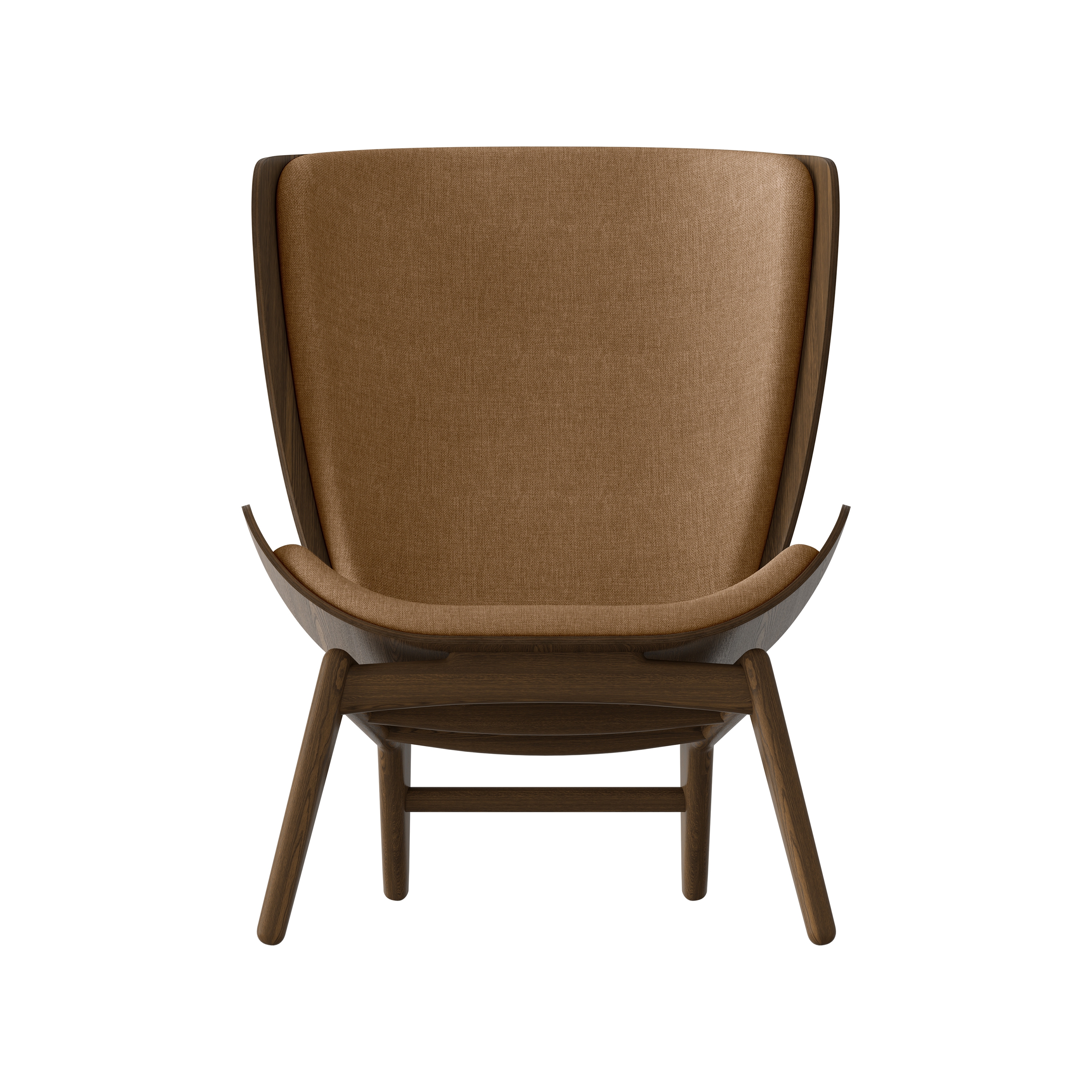 The Reader | wing chair, dark oak, sugar brown