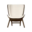 The Reader | wing chair, dark oak, teddy white
