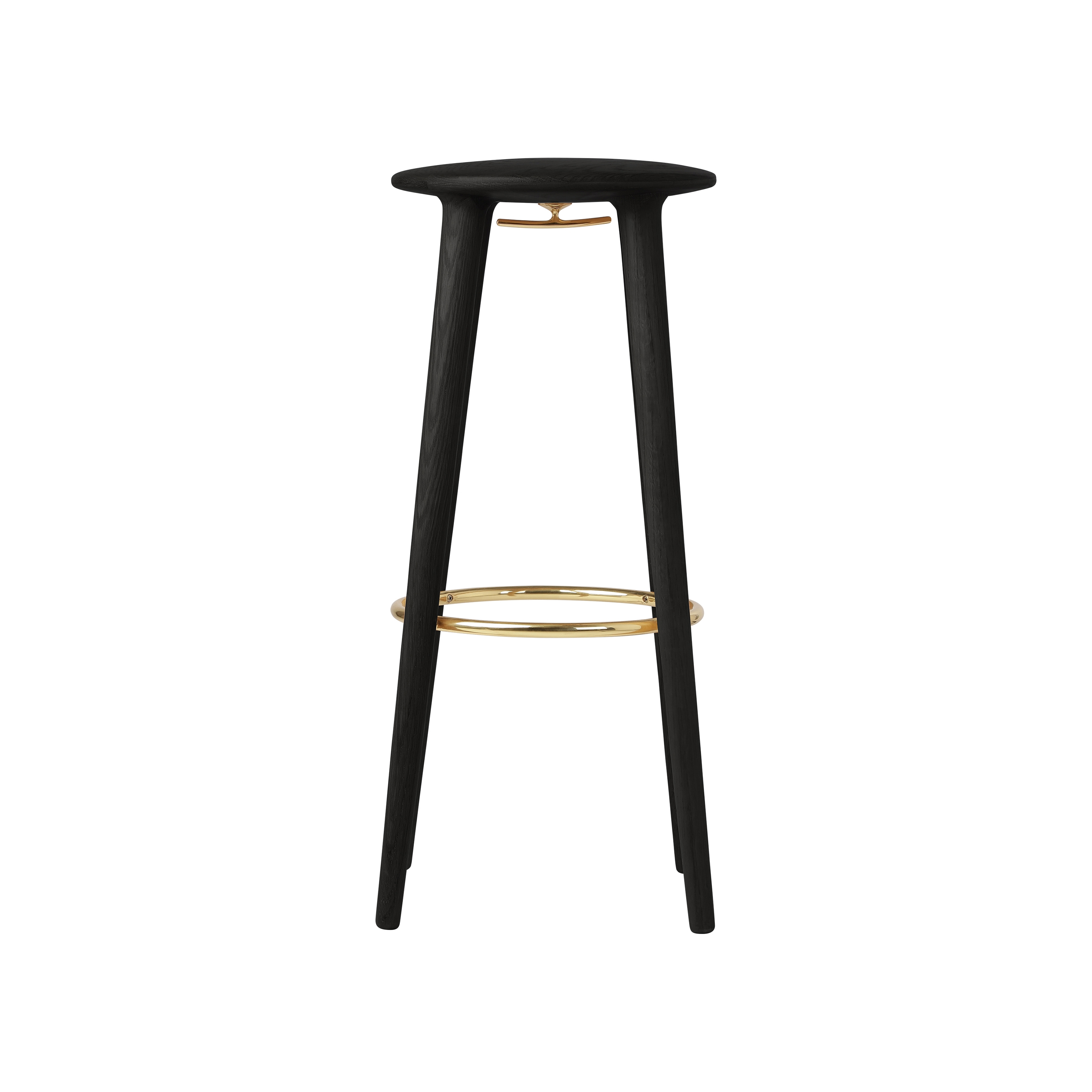 Afficher le produit The Socialite | bar stool, black oak du fabricant UMAGE