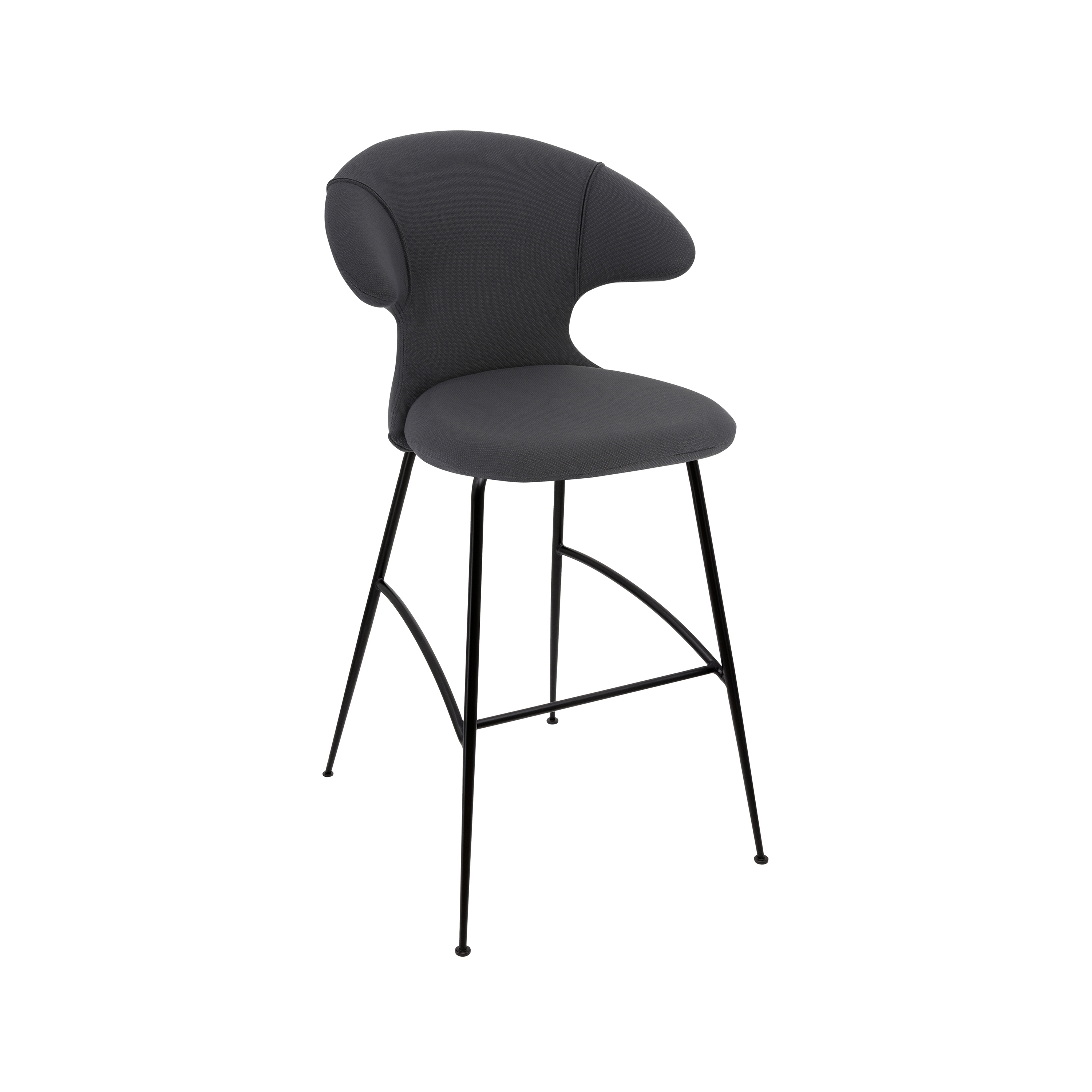 Display product Time Flies | bar stool, shadow, black legs from manufacturer UMAGE