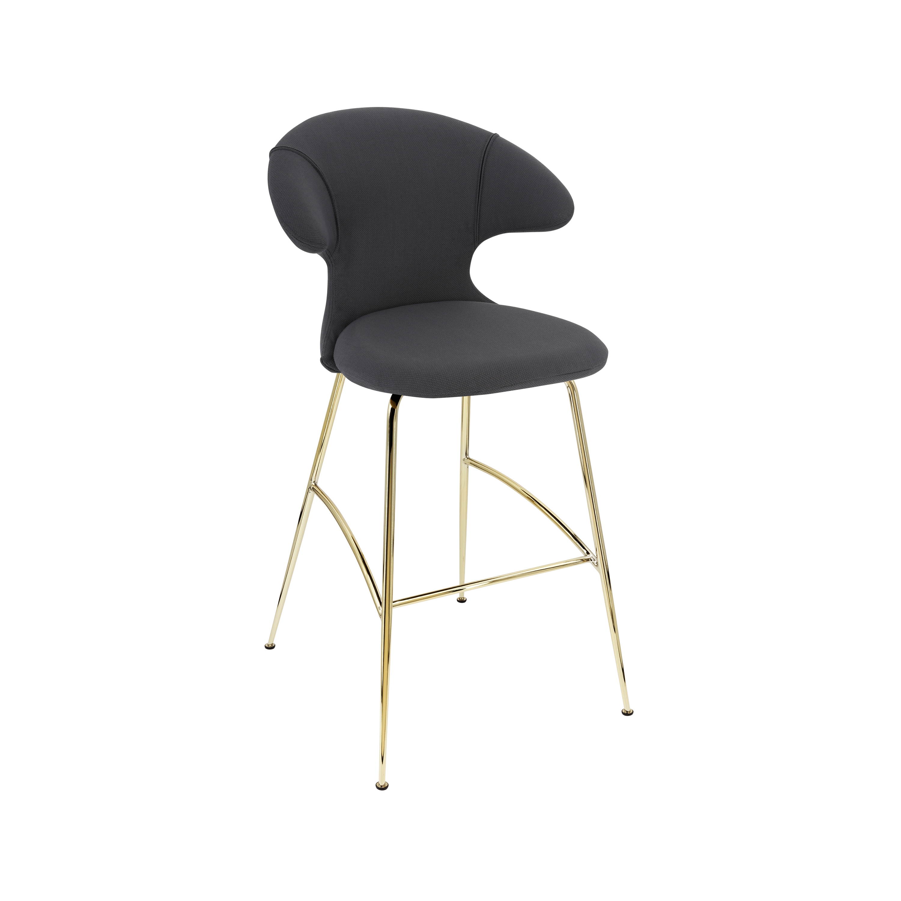 Time Flies | bar stool, shadow, brass legs