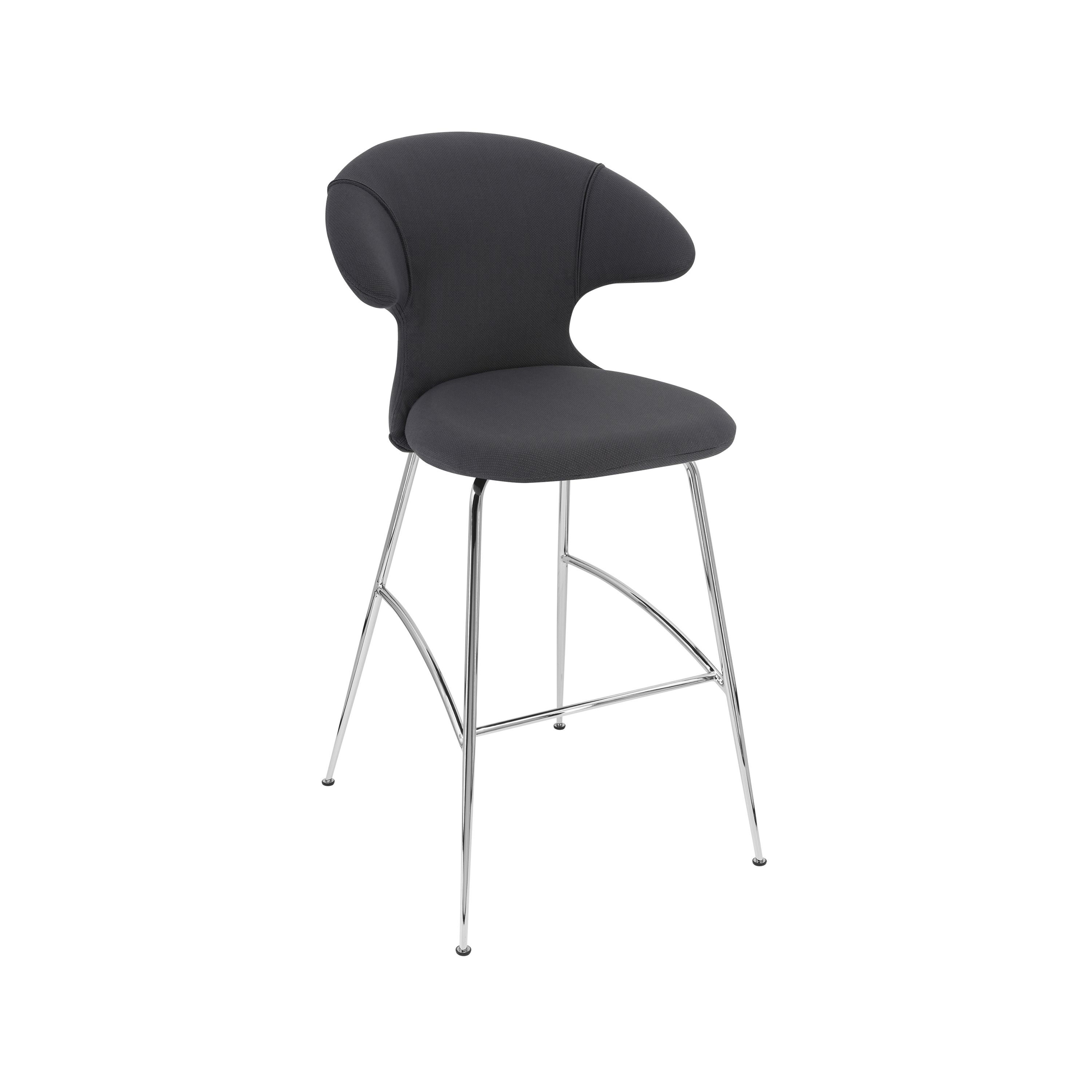 Time Flies | bar stool, shadow, chrome legs