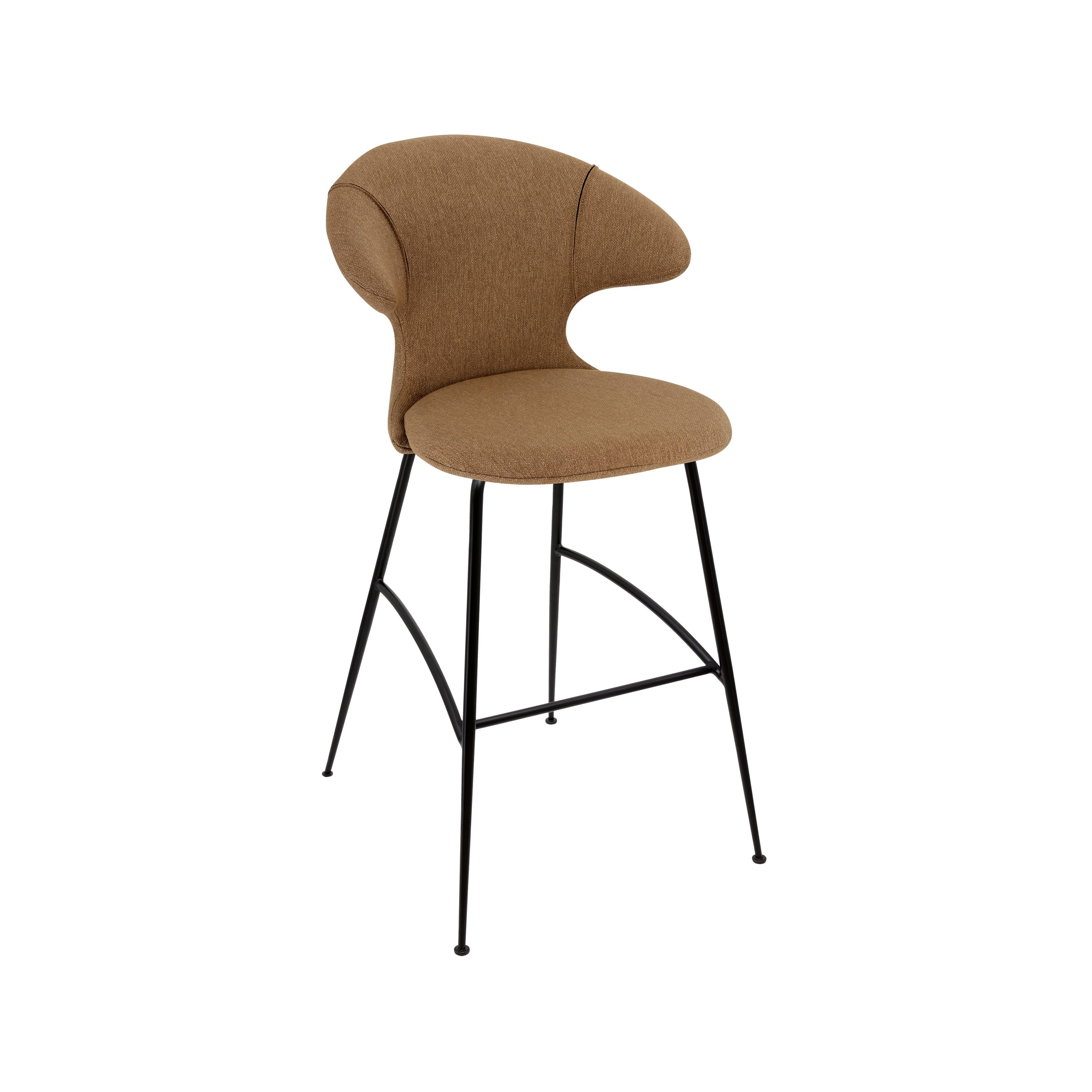 Time Flies | bar stool, sugar brown, legs black