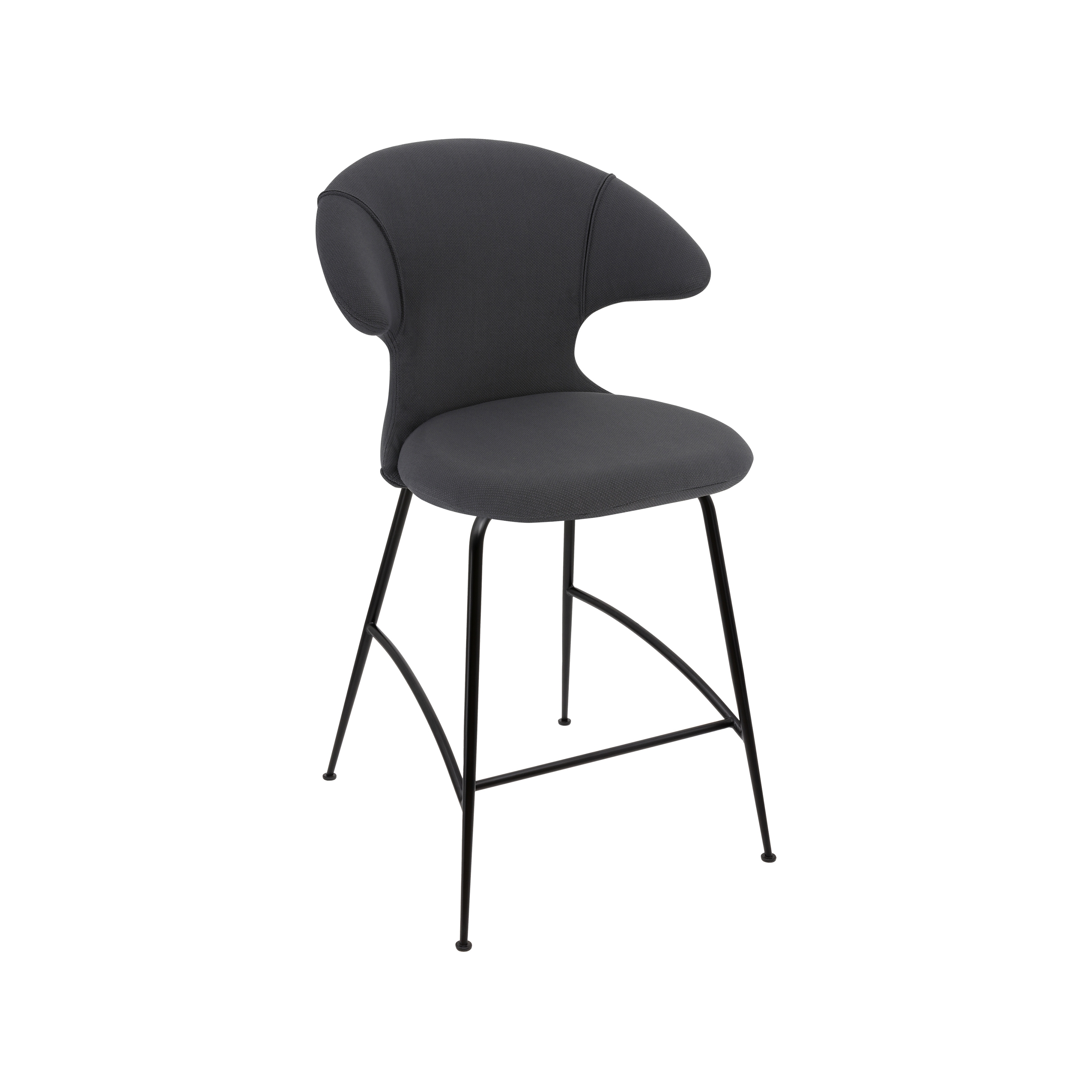 Produkt Time Flies | counter stool, shadow, black legs des Herstellers UMAGE anzeigen
