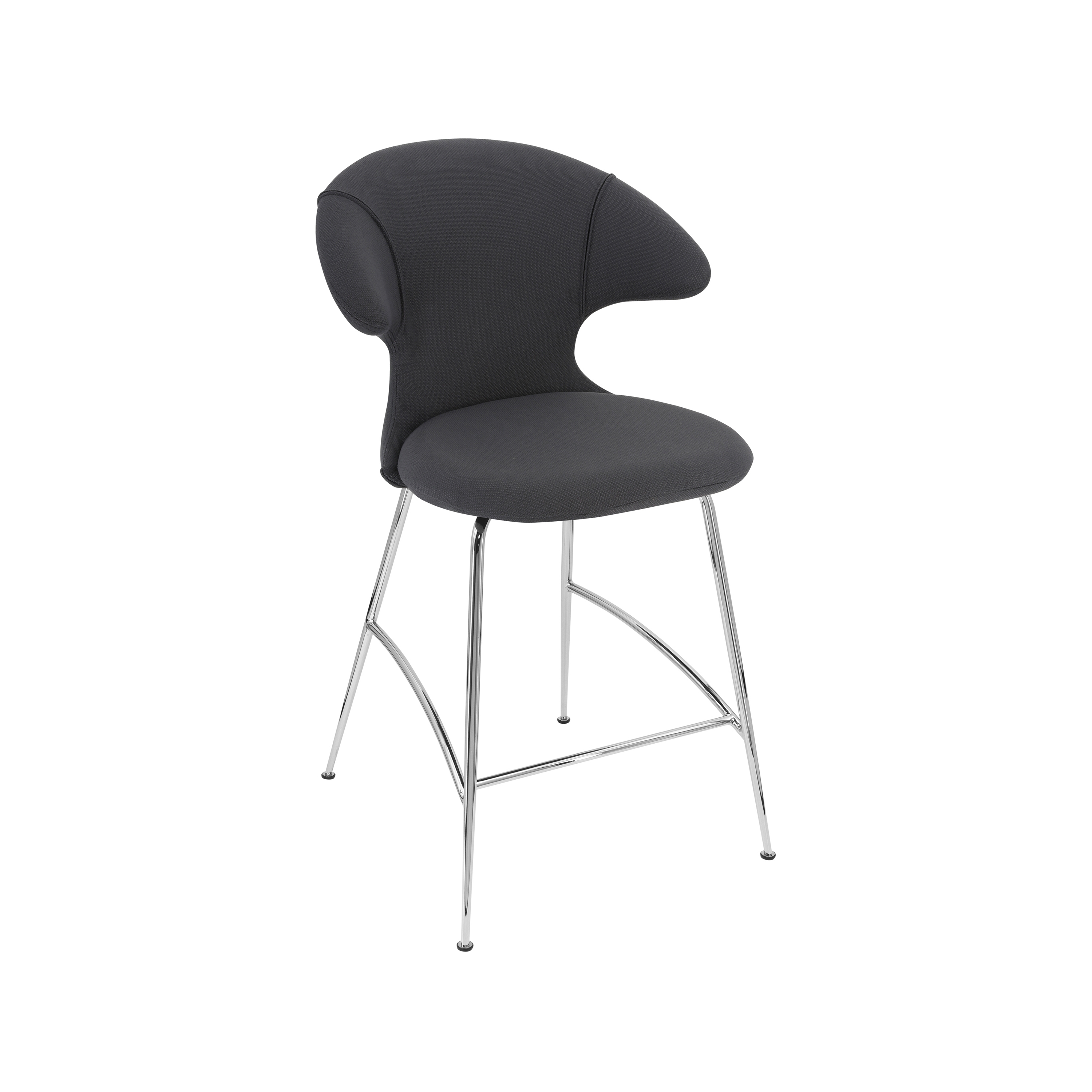 Time Flies | counter stool, shadow, chrome legs