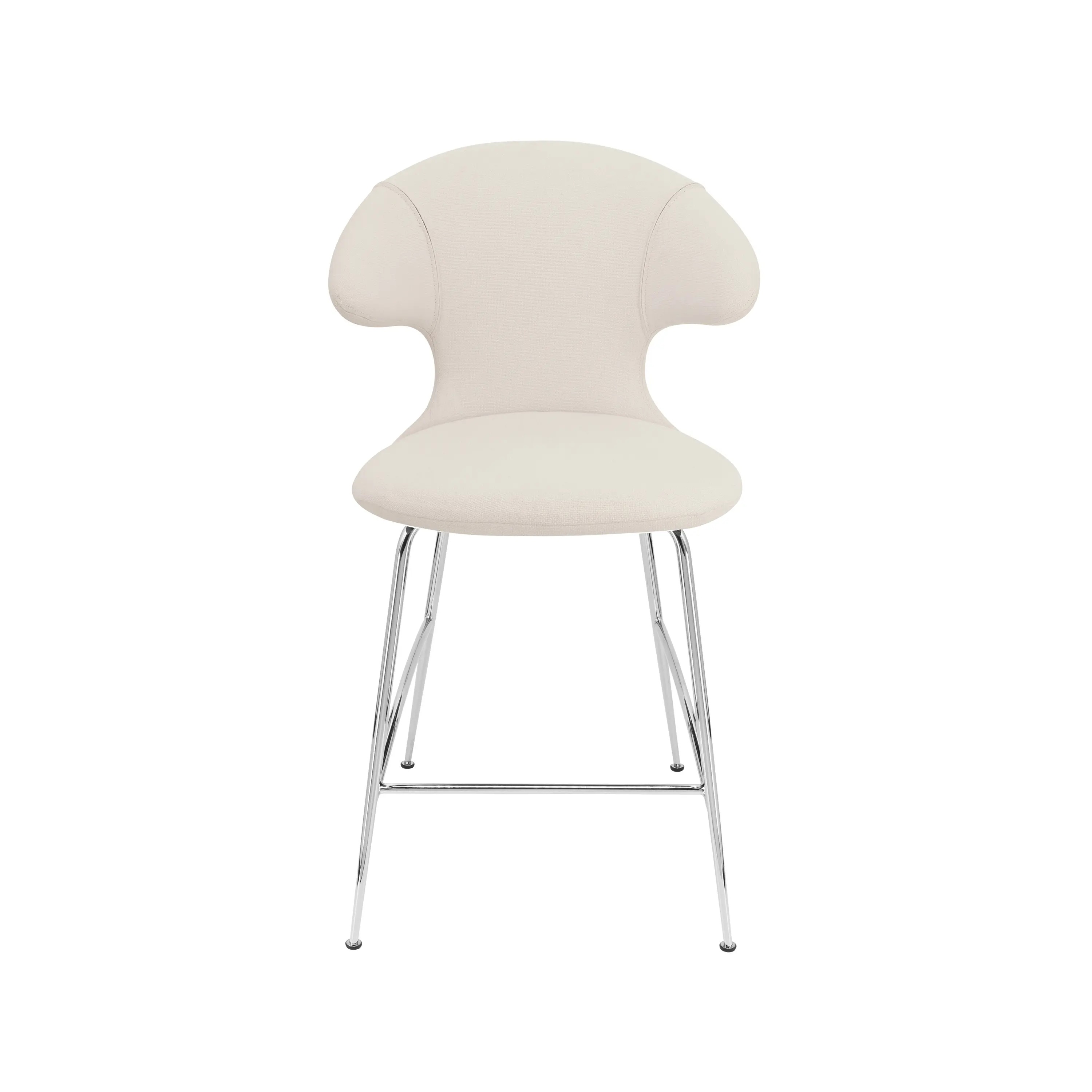 UMAGE - Time Flies | counter stool, white sands, chrome legs