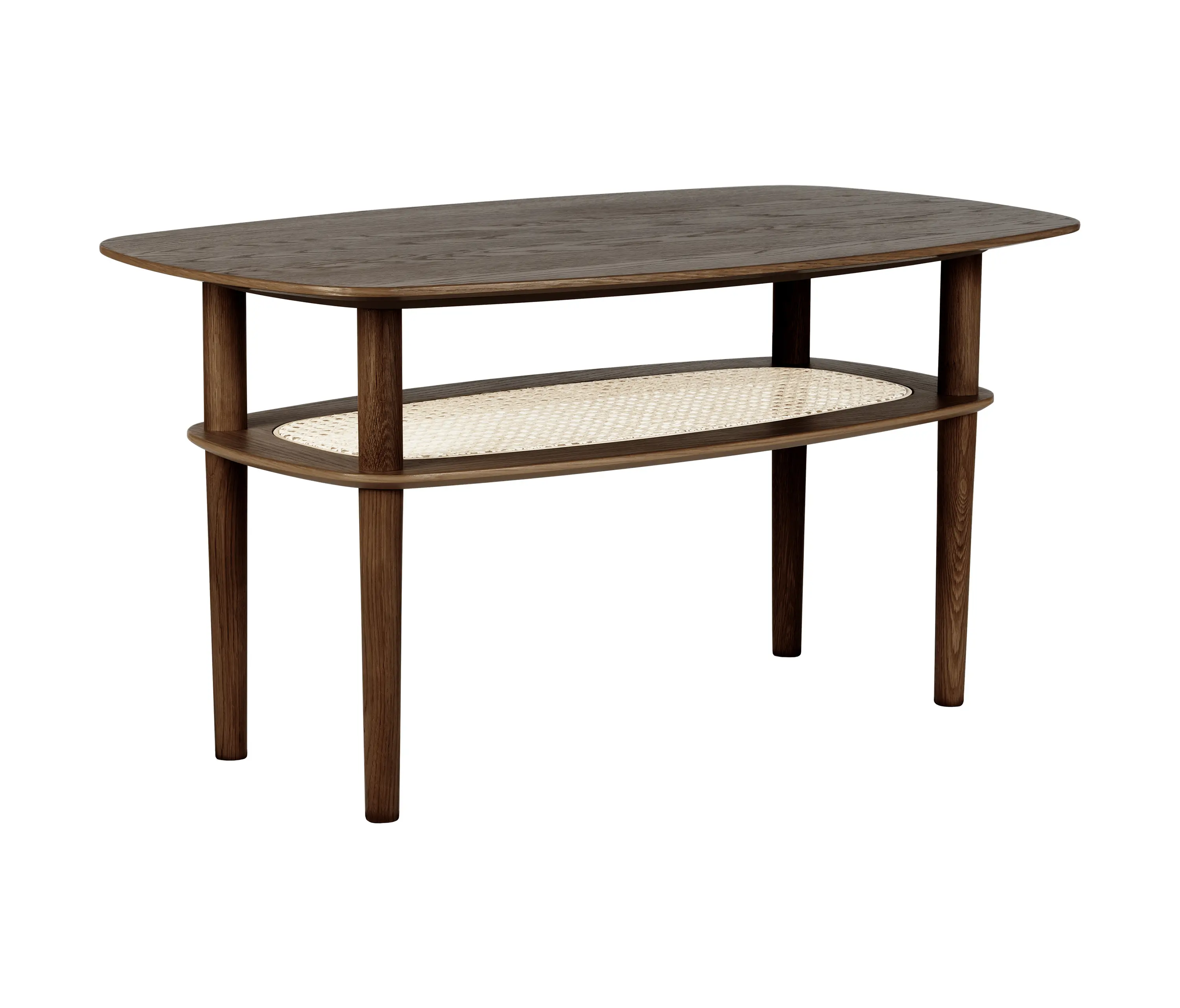 UMAGE - Together | coffee table, sleek rectangle, dark oak