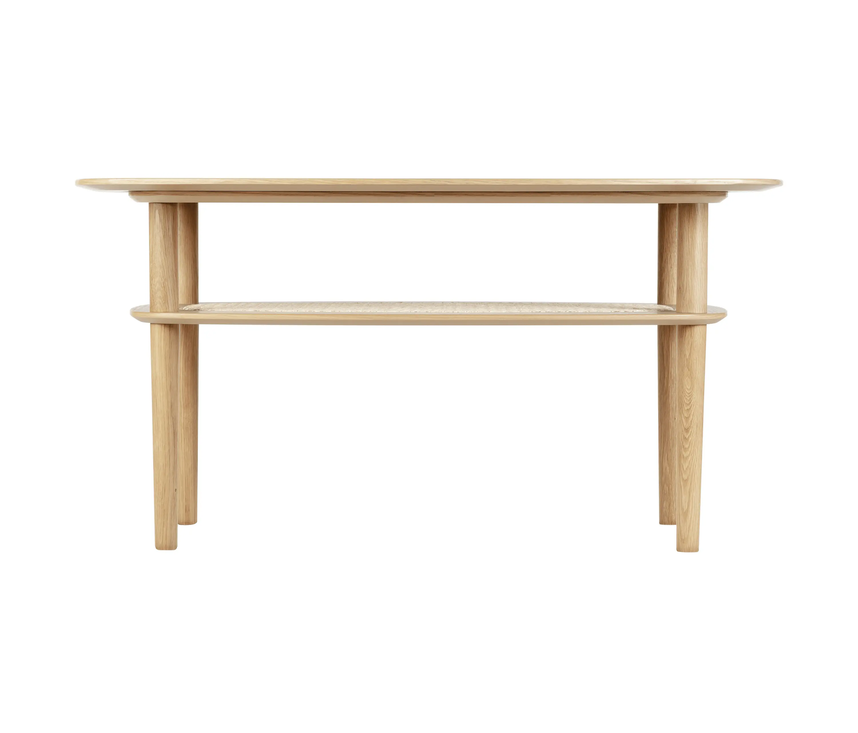 UMAGE - Together | coffee table, sleek rectangle, oak