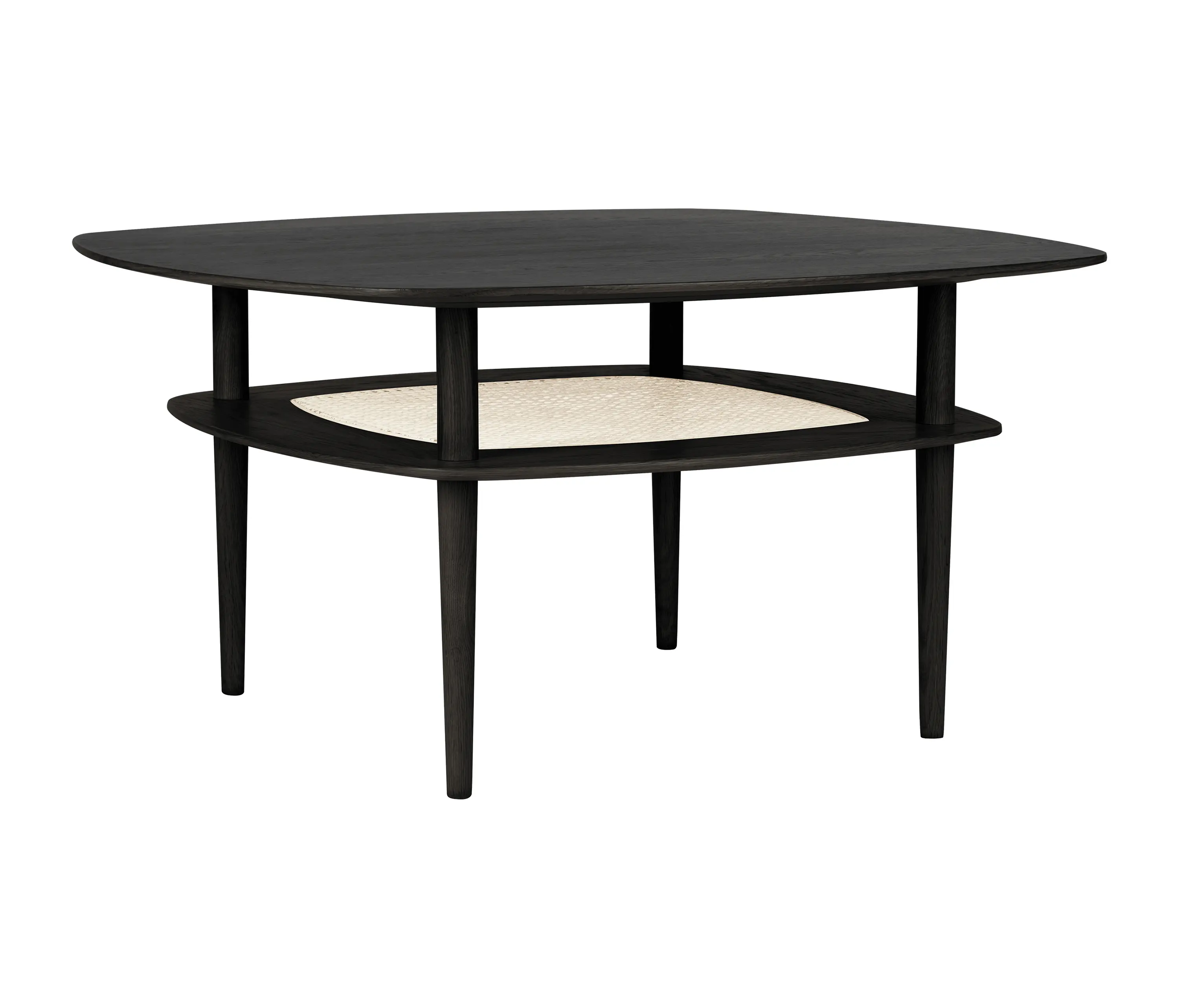 UMAGE - Together | coffee table, smooth square, black oak
