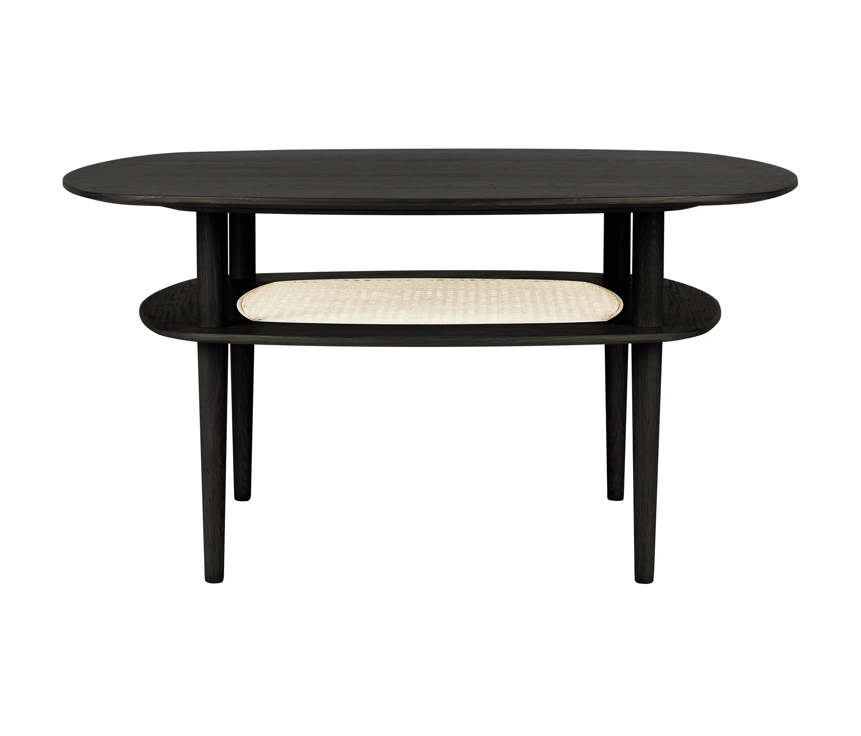 UMAGE - Together | coffee table, smooth square, black oak