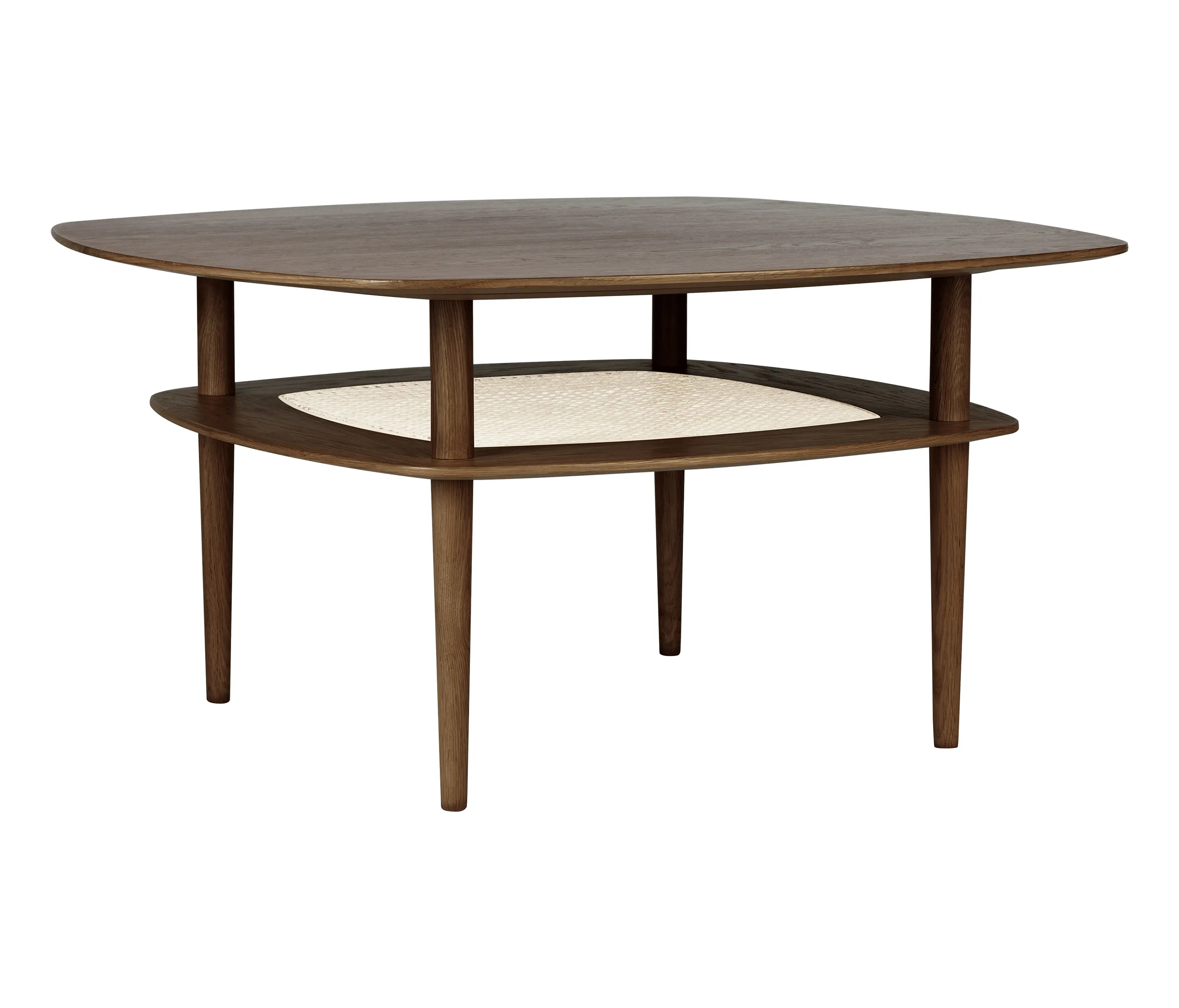 UMAGE - Together | coffee table, smooth square, dark oak