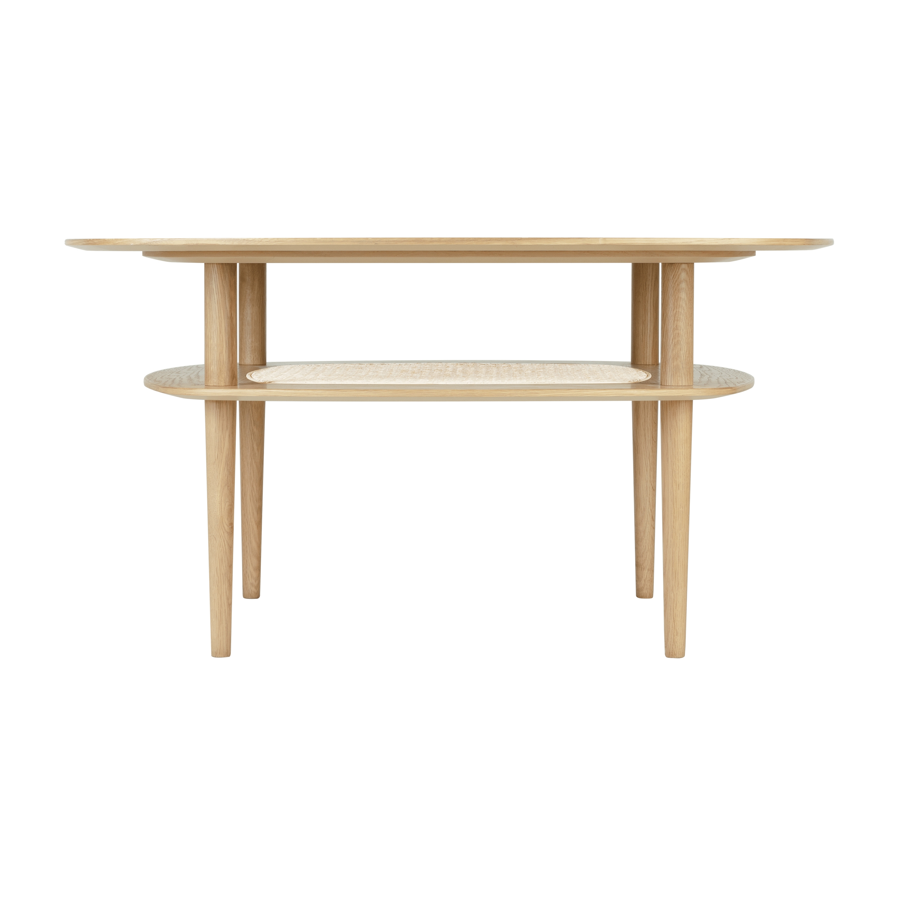 Together | coffee table, smooth square, oak