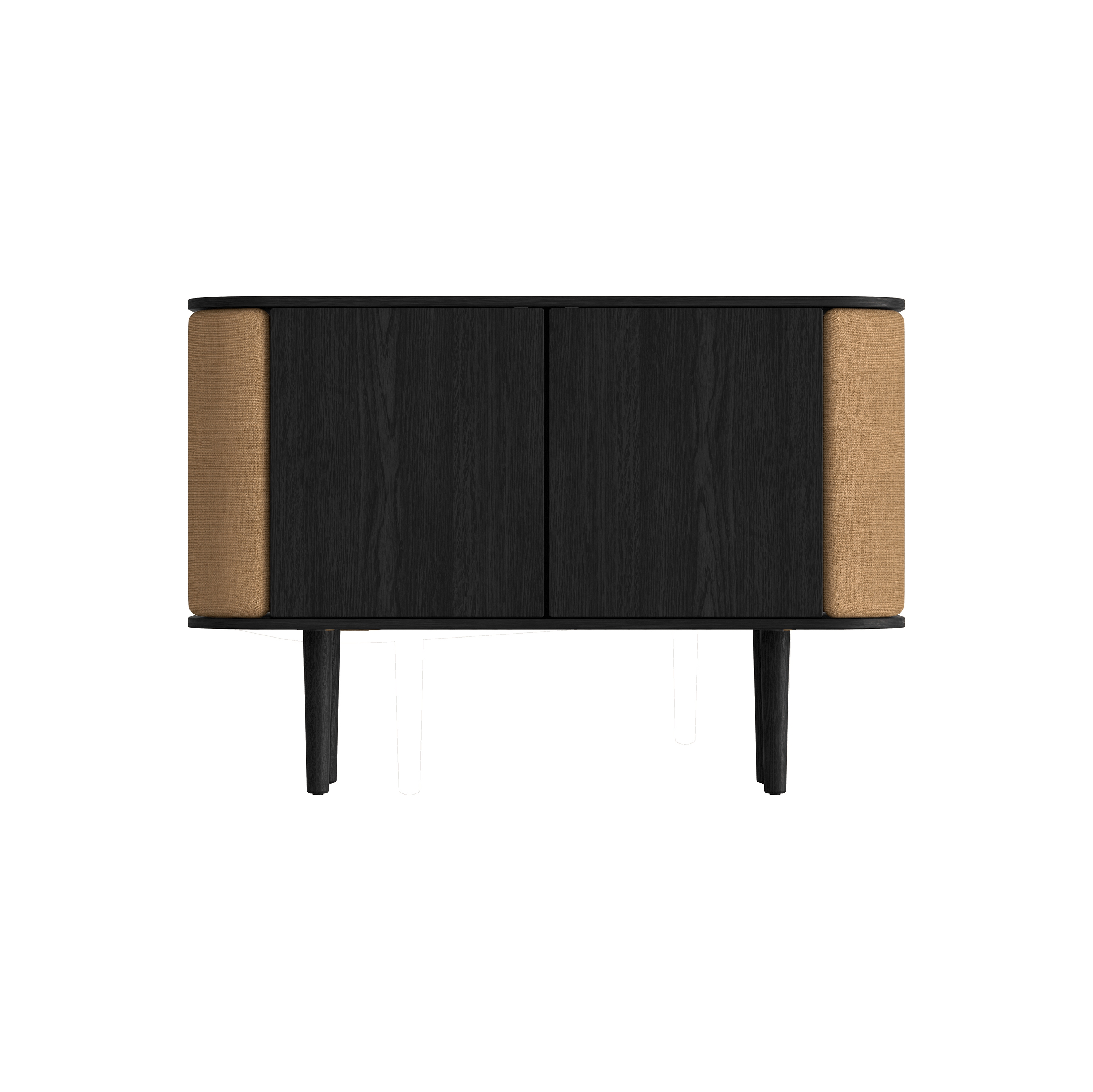 Display product Treasures | cabinet, 2-doors, black oak, sugar brown from manufacturer UMAGE